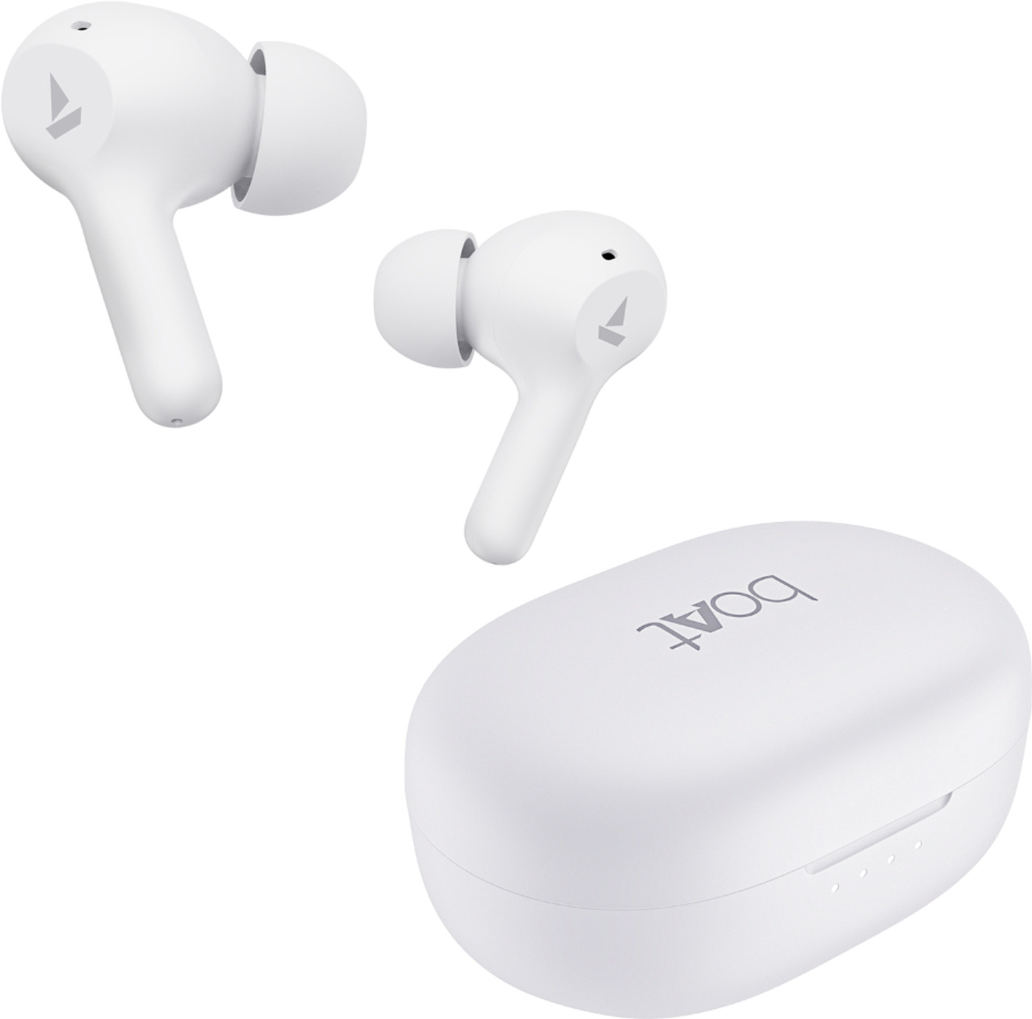Image of NOZLER ORIGINAL Compatible with Bluetooth Headset Oneplus Buds 2R-54 Bluetooth Gaming Headset (White, In the Ear)
