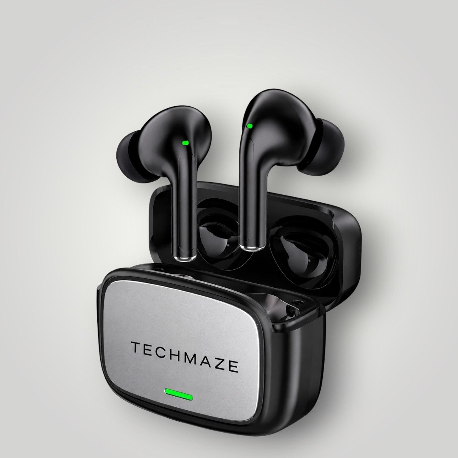 Image of Naama Wireless Bluetooth Earbuds with Advanced Noise Cancellation, Long Battery Life Bluetooth Headset (Multicolor, True Wireless)