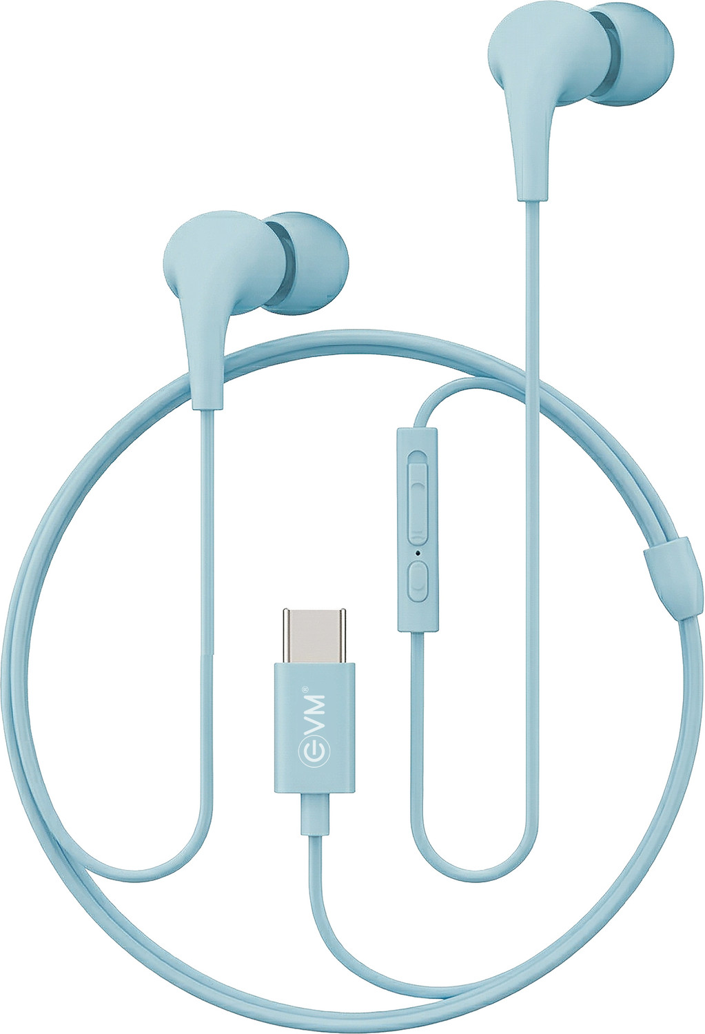 Image of Deeravia Type-C Earphone|ENC Mic| Premium Earphone| Magnetized Buds pro Phantom UBXP Wired Headset (Grey, In the Ear)
