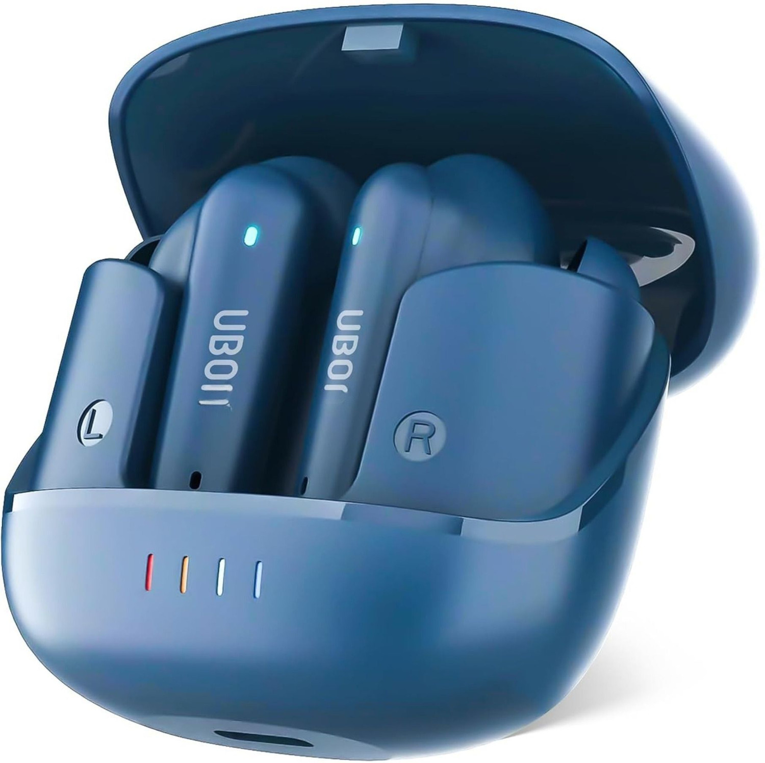 Image of Molta J23 Fast Charging, 40ms Low Latency v5.3, IPX5, 360 Hr Standby Time, AI & ANC Bluetooth Headset (Black, White, Blue, In the Ear)