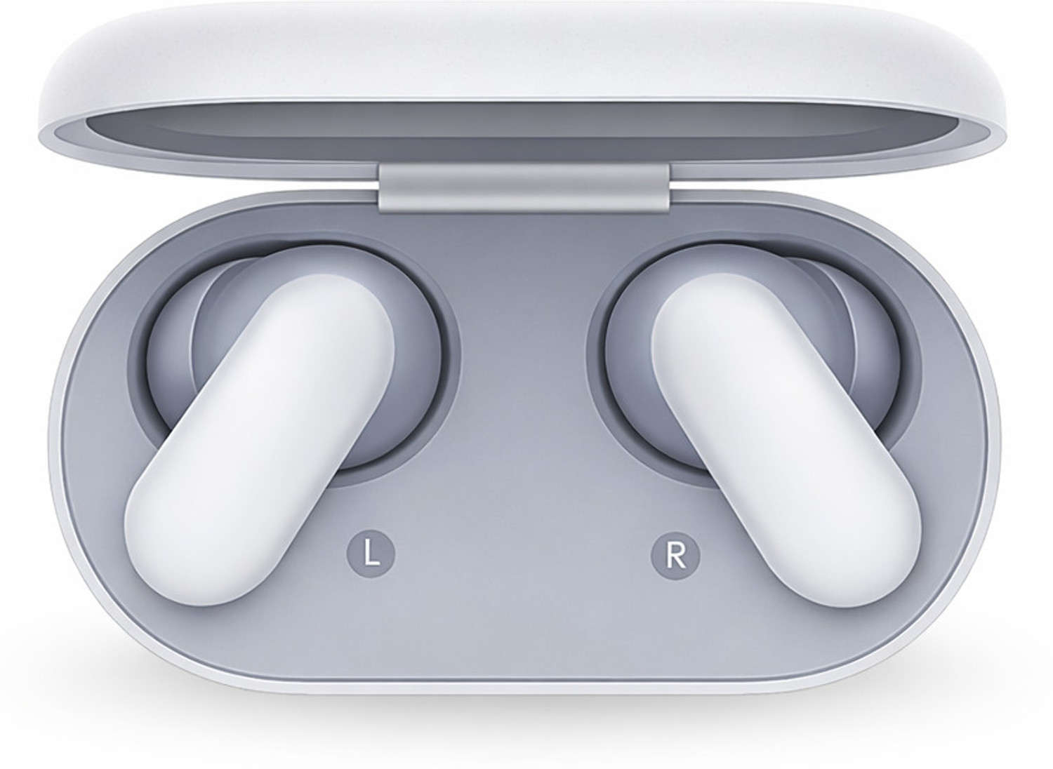 Image of Lynacz Original in-Ear Wireless Bluetooth Earbuds Compatible with Bluetooth Headset (Oneplus Buds 2R Compatible-(White), In the Ear)