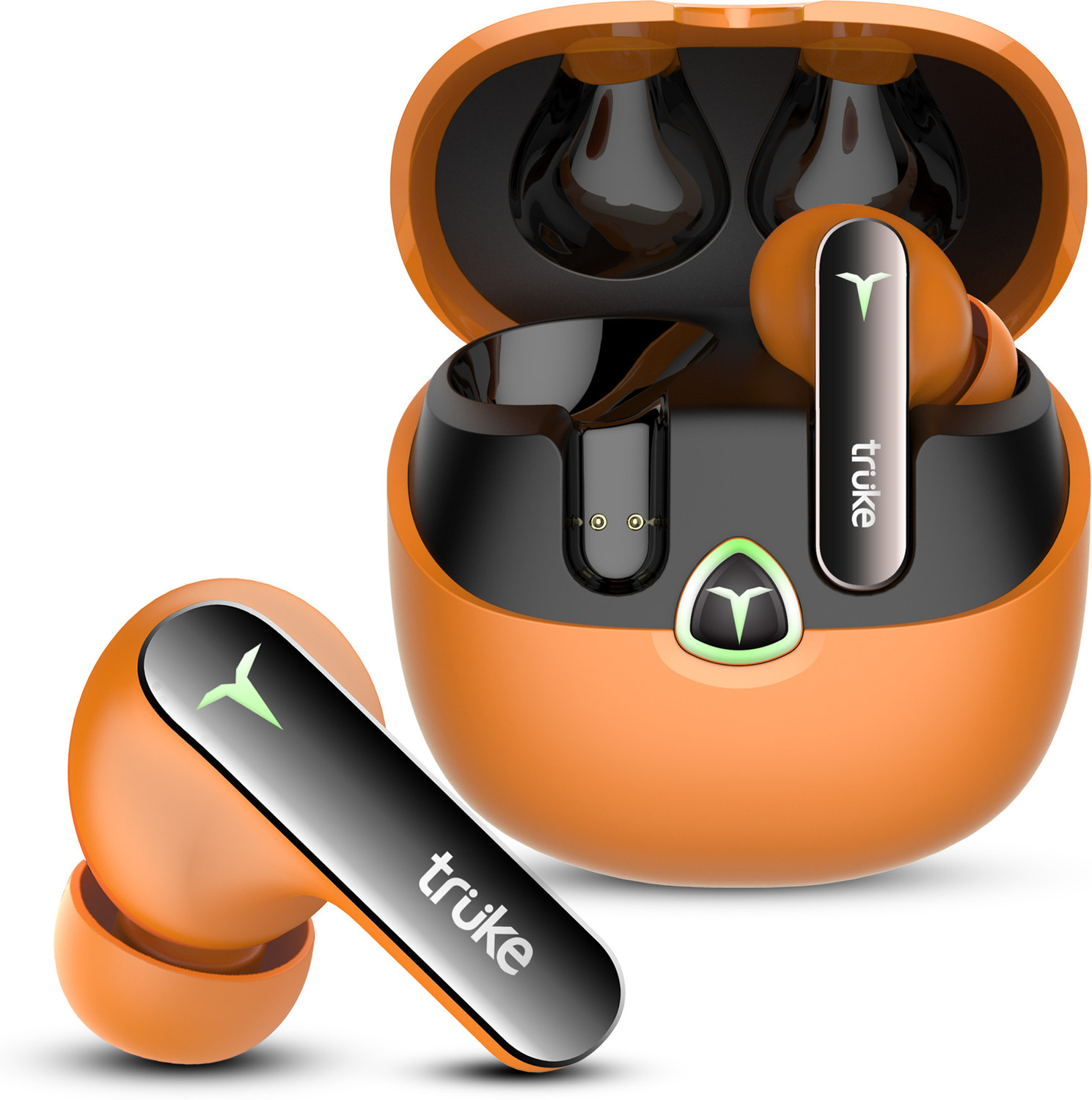 Image of Boston Levin ARMX Earbuds with Playtime 30H,Low Latency Gaming,13mm Drivers,IPX5,BT5.3,TWS Bluetooth Headset (Black, In the Ear)