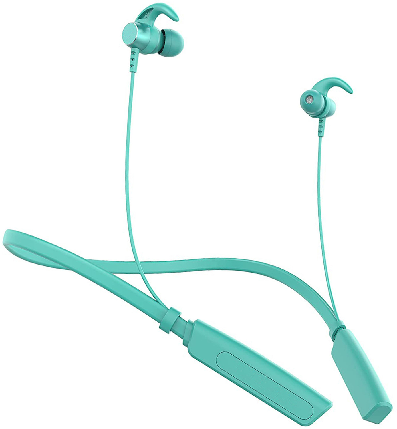 Image of IZWI Sports Fit Bluetooth Earphones with 35Hrs Battery, Fast Charging, Bluetooth V5.0 Bluetooth Headset (GREEN 35HOUR BATTERY BACKUP, In the Ear)