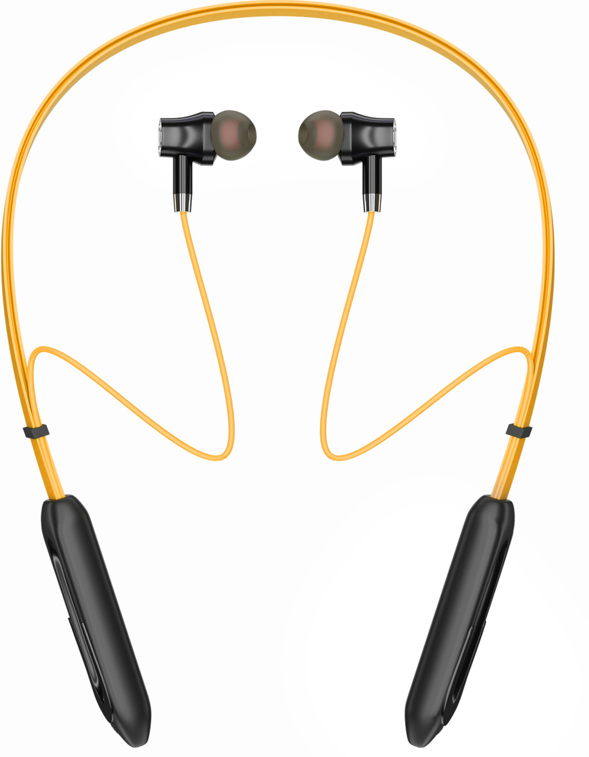 Image of ULTRADART Wireless Neckband with 48H Battery, Magnetic Auto On /Off & Type-C Fast Charging Bluetooth Headset (Black, In the Ear)
