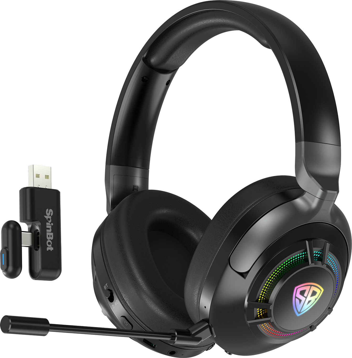 SpinBot Ranger HX700 Tri-Mode Gaming Headset - Image 6