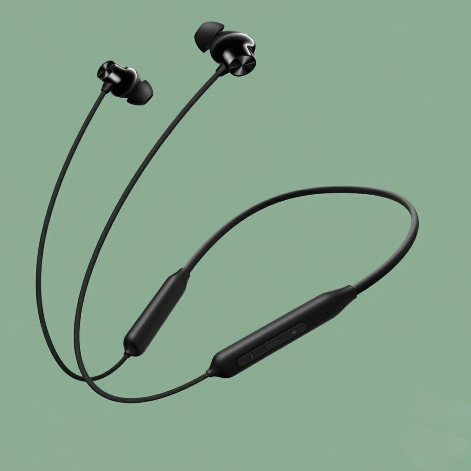 Image of Lynacz Original Buds 2R Wireless Earbuds (Black) | Deep Bass, ENC Mic Bluetooth Headset (38H Playtime, Type-C Fast Charging-(AS-559), In the Ear)