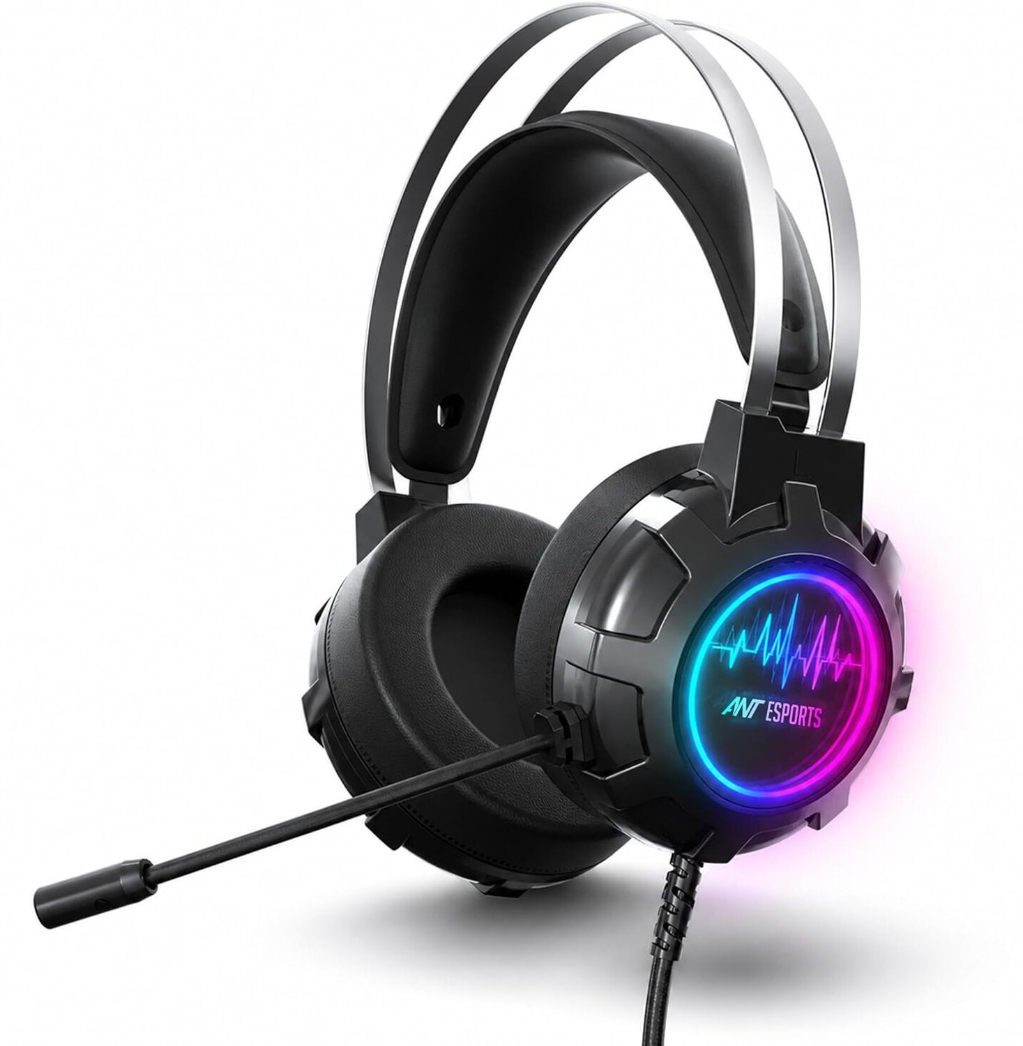 Ant Esports H950 Wired Headset Black - Image 1