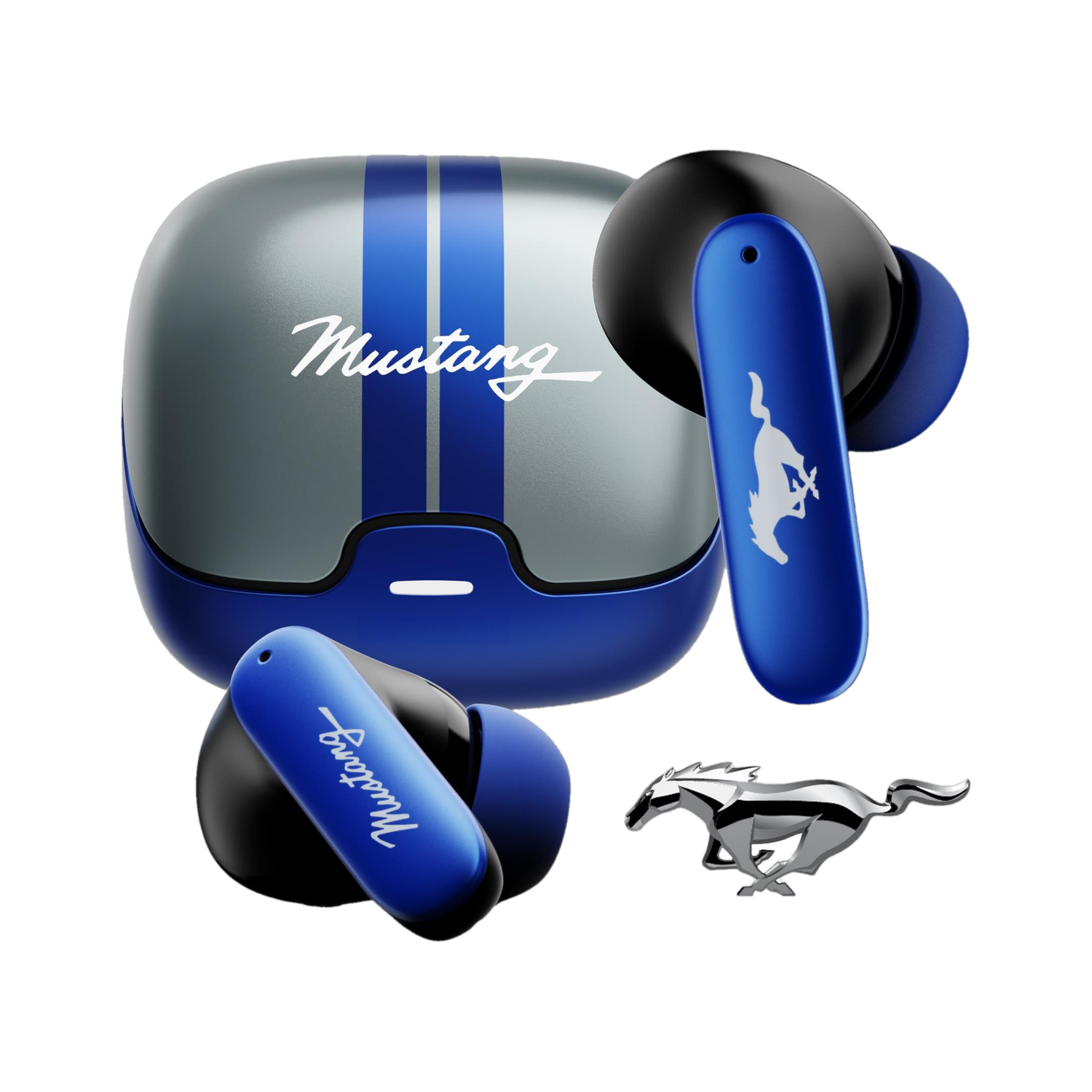 Image of Joker And Jordan TWS Earbuds with 100 HRS Playtime,(50ms Low Latency), Bluetooth v5.3 Bluetooth Headset (Black, True Wireless)