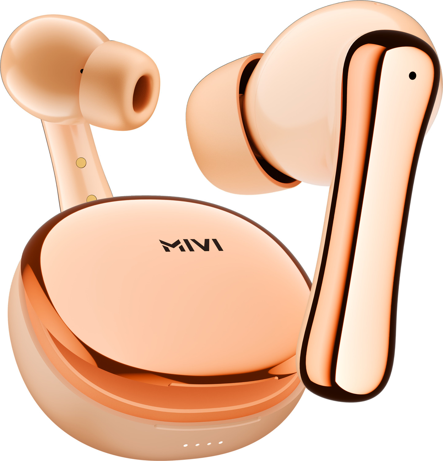 Image of DashBytes Q86 Retro Bluetooth Gaming Headset (Orange, True Wireless)