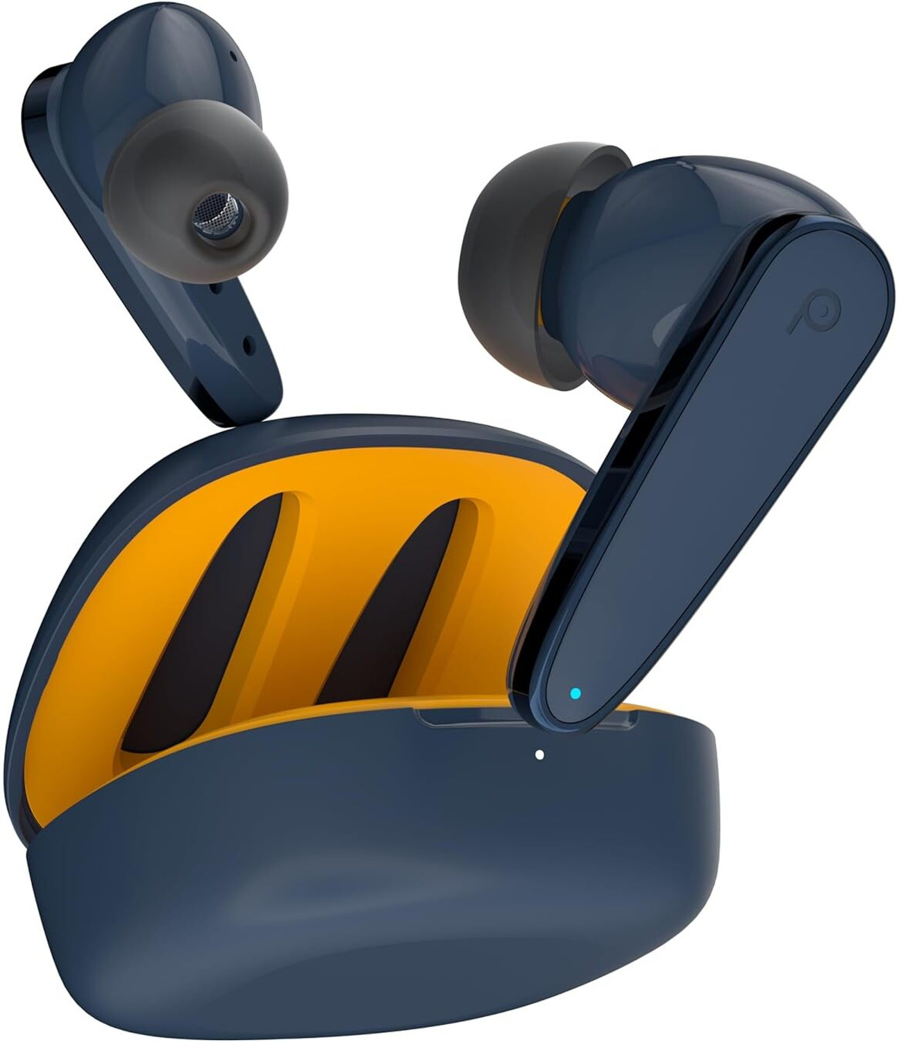 Image of LAVA Probuds T24 Wireless Earbuds with Quad Mic ENC 45H Playtime 10 min Fast Charging Bluetooth Headset (TRIPPY MACAW, True Wireless)