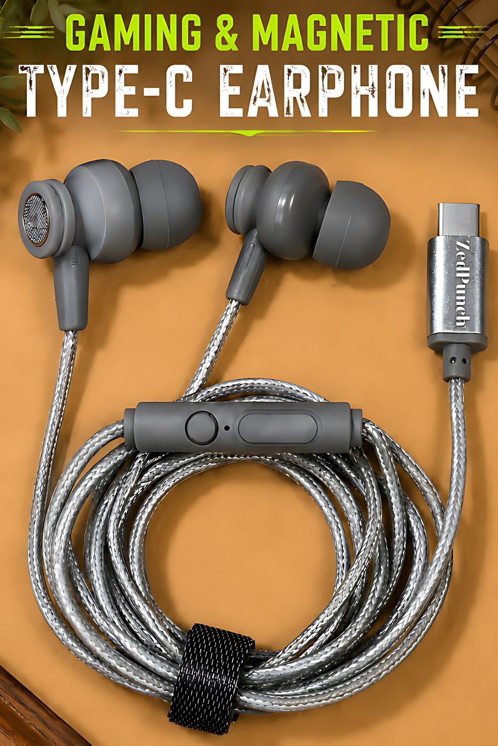 Image of KDM M10 Plus Universal stereo earphone Wired Headset (Grey, In the Ear)