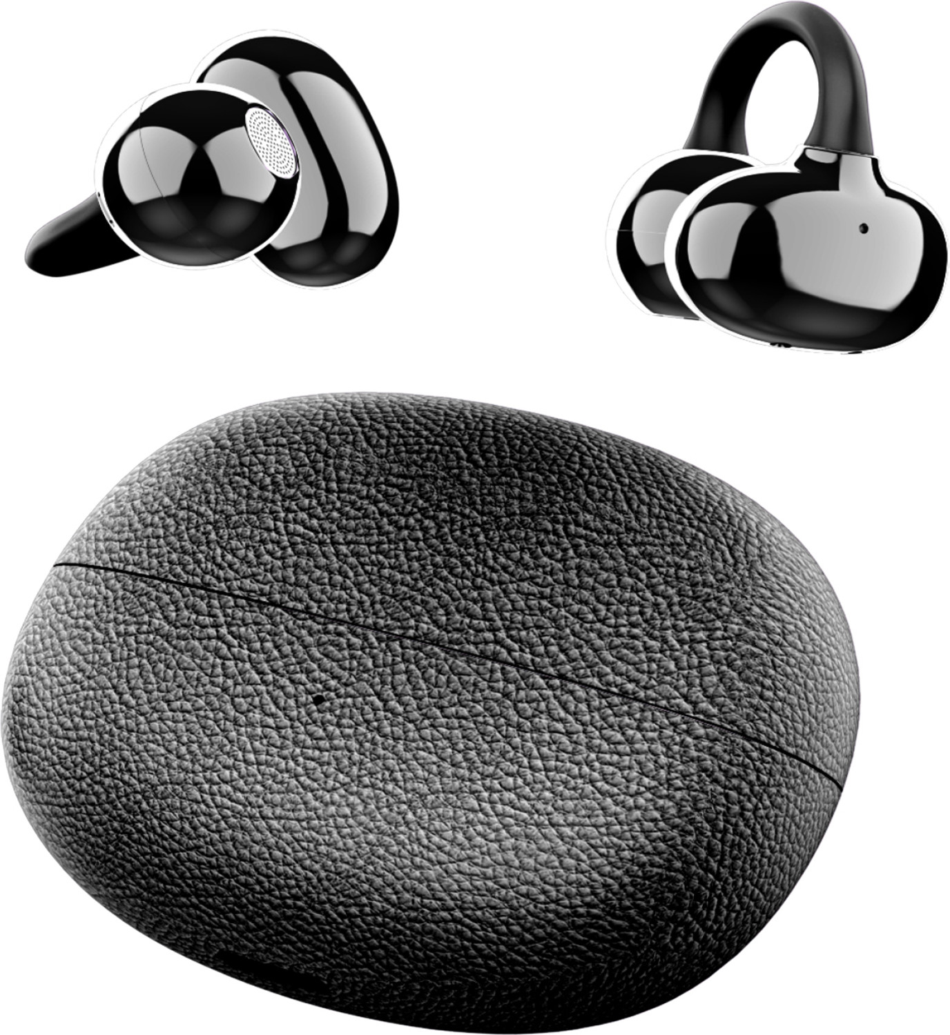 Image of RD E450 Bluetooth Neckband with Deep Bass, Fast Charging, Magnetic Earbuds Bluetooth Headset (Black, In the Ear)