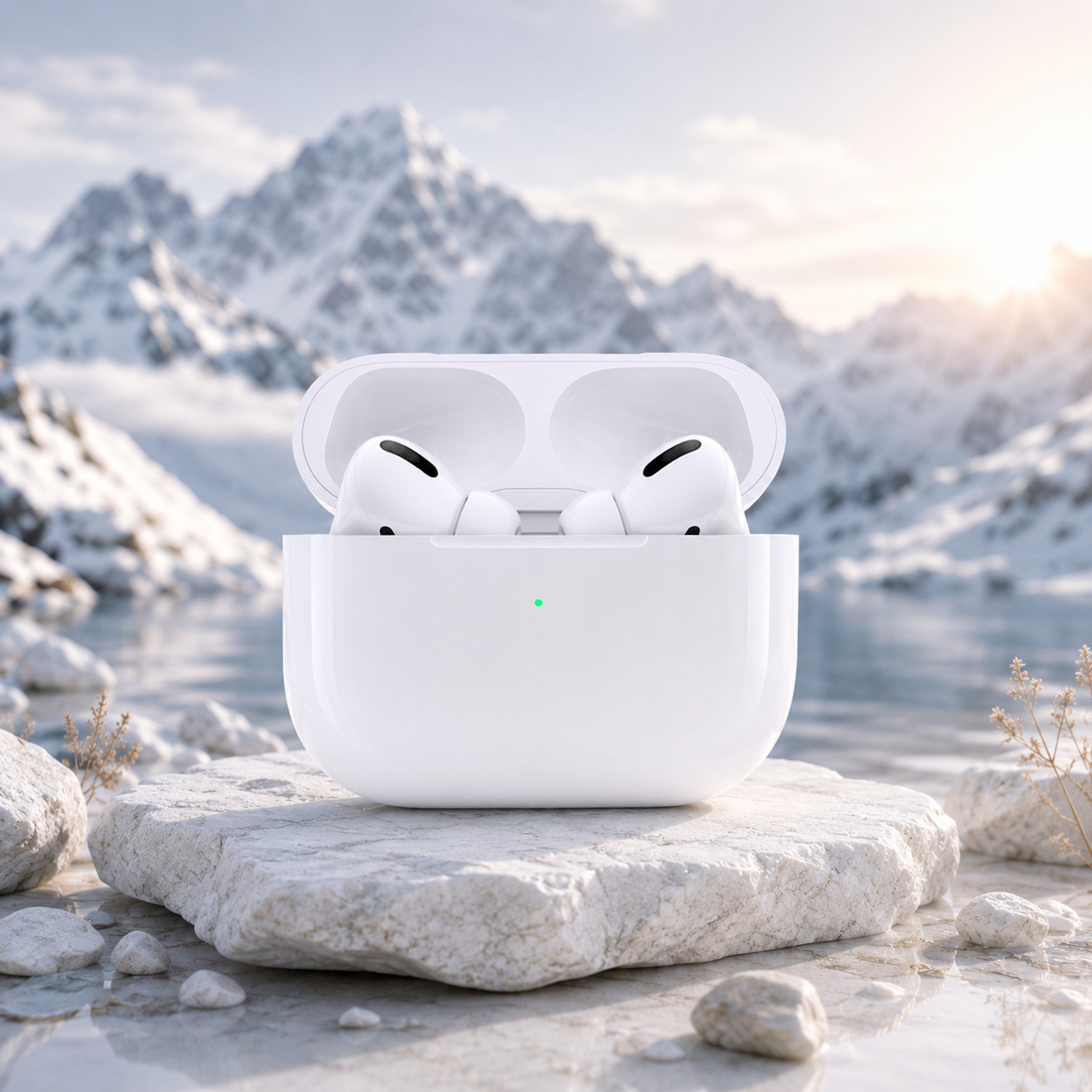 Image of Vaku Luxos BOOMX TWS Bluetooth V5.4 Earbuds 60H Playtime Deep Bass Touch Controls Bluetooth Headset (Green, True Wireless)