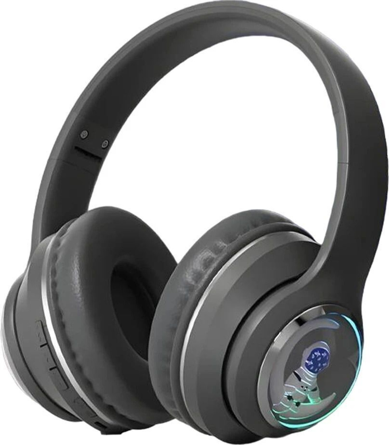 Image of PunnkFunnk Astro Over-Ear Wireless Bluetooth Headphones | Noise Cancellation, 60H Battery Bluetooth Headset (BluePink, On the Ear)