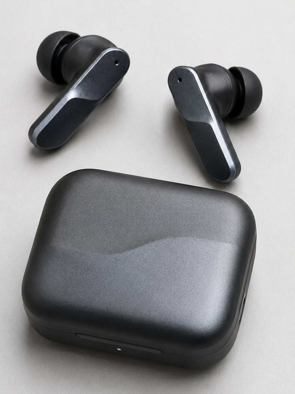 Image of Thirty First Truly Wireless Bluetooth Earbuds 3 Pro with up to 32dB Active Noise Cancellation Bluetooth Headset (Black, In the Ear)