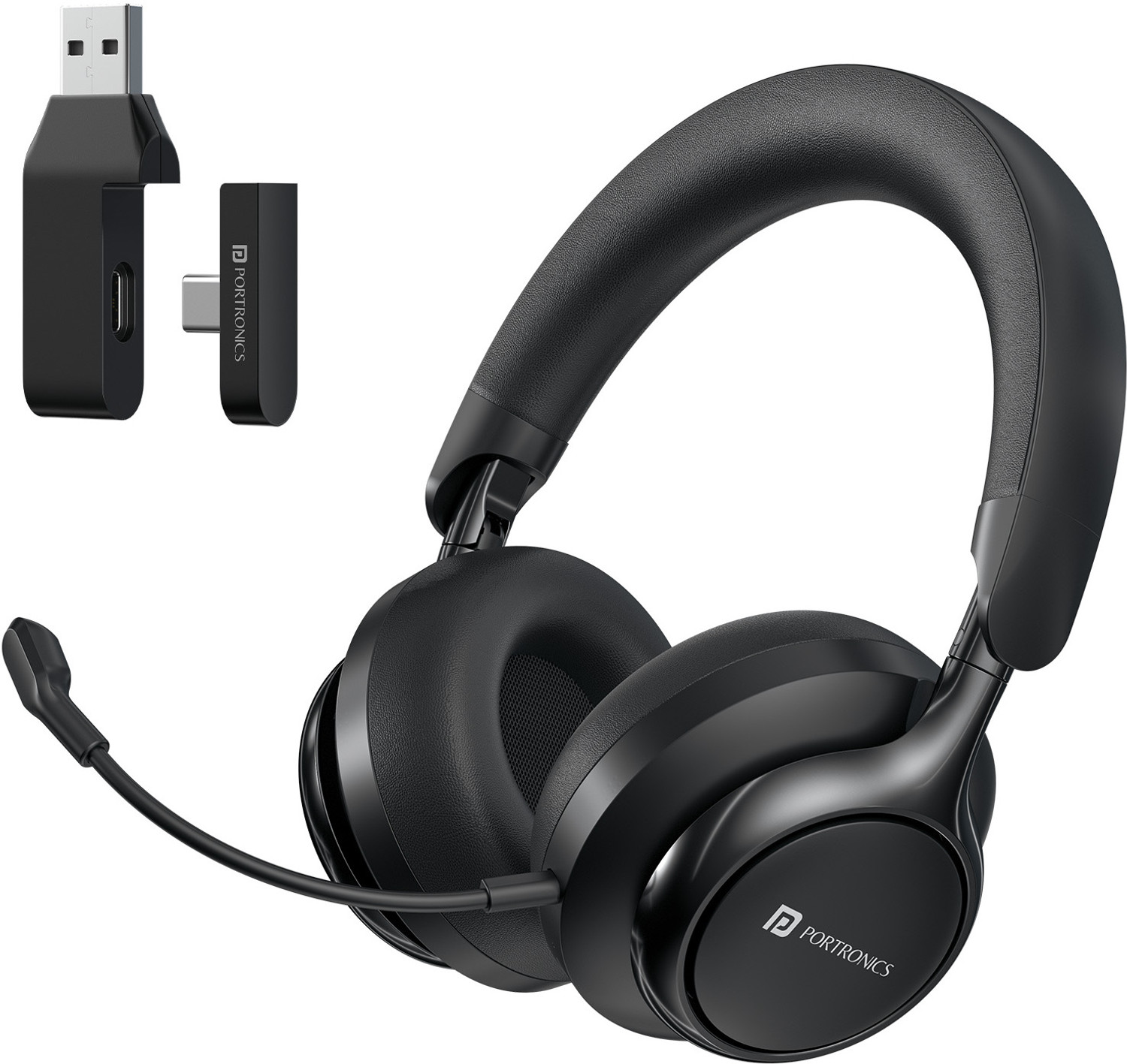 Image of Leaf Bass X414 Headphone, AI SOUND App, 50H Playtime, 40mm Driver, IPX5, BT v5.3 Bluetooth & Wired Headset (Desert Dune, On the Ear)