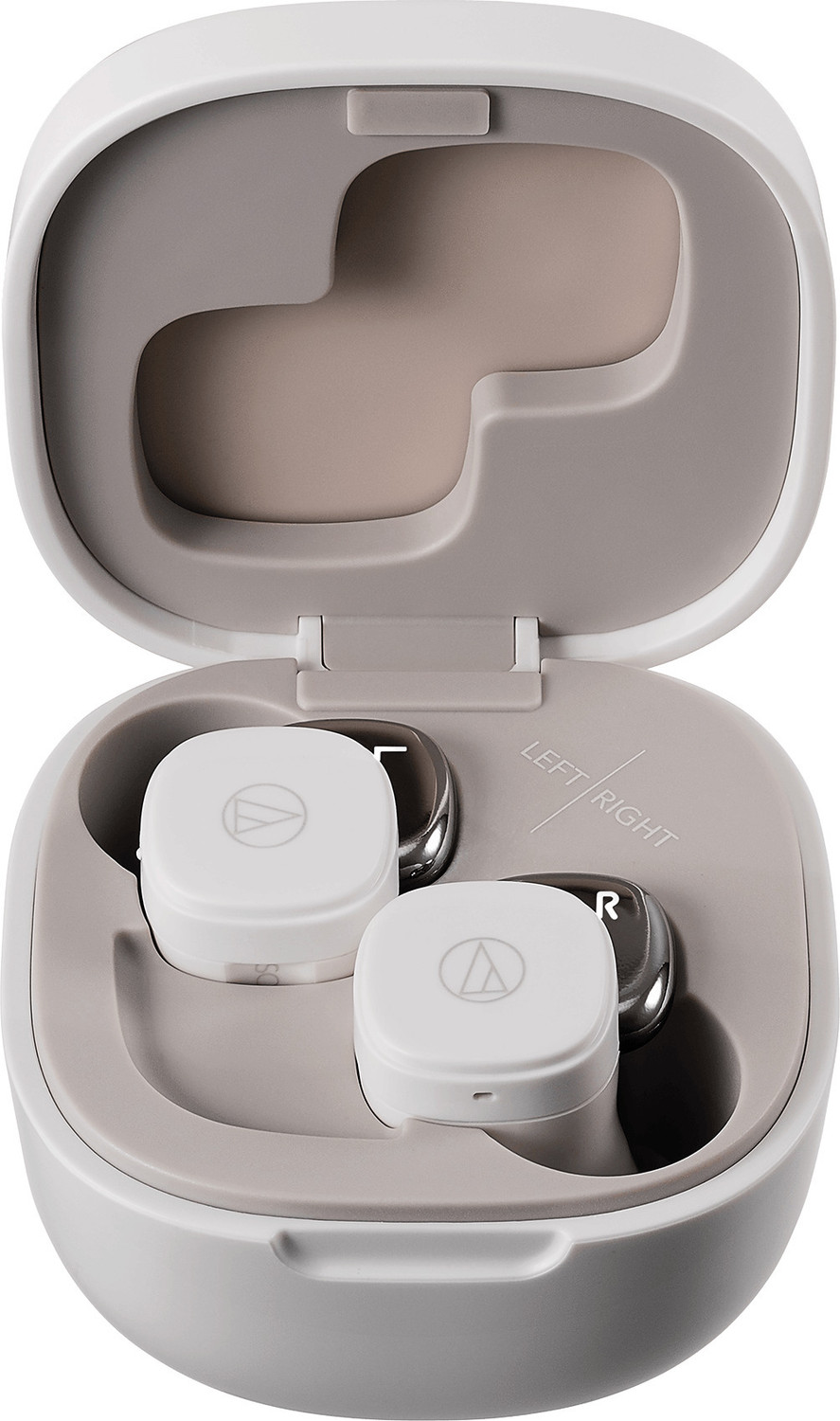 Audio Technica SQ1TW True Wireless Headset (White) - Image 1