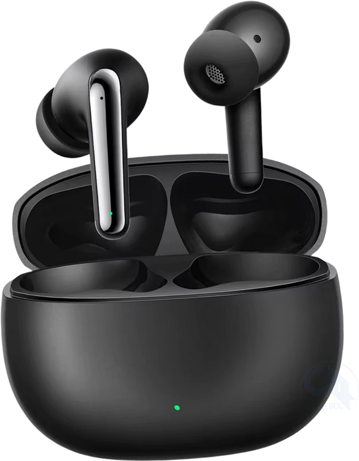 Image of Boston Levin ARMX Earbuds with Playtime 30H,Low Latency Gaming,13mm Drivers,IPX5,BT5.3,TWS Bluetooth Headset (Black, In the Ear)
