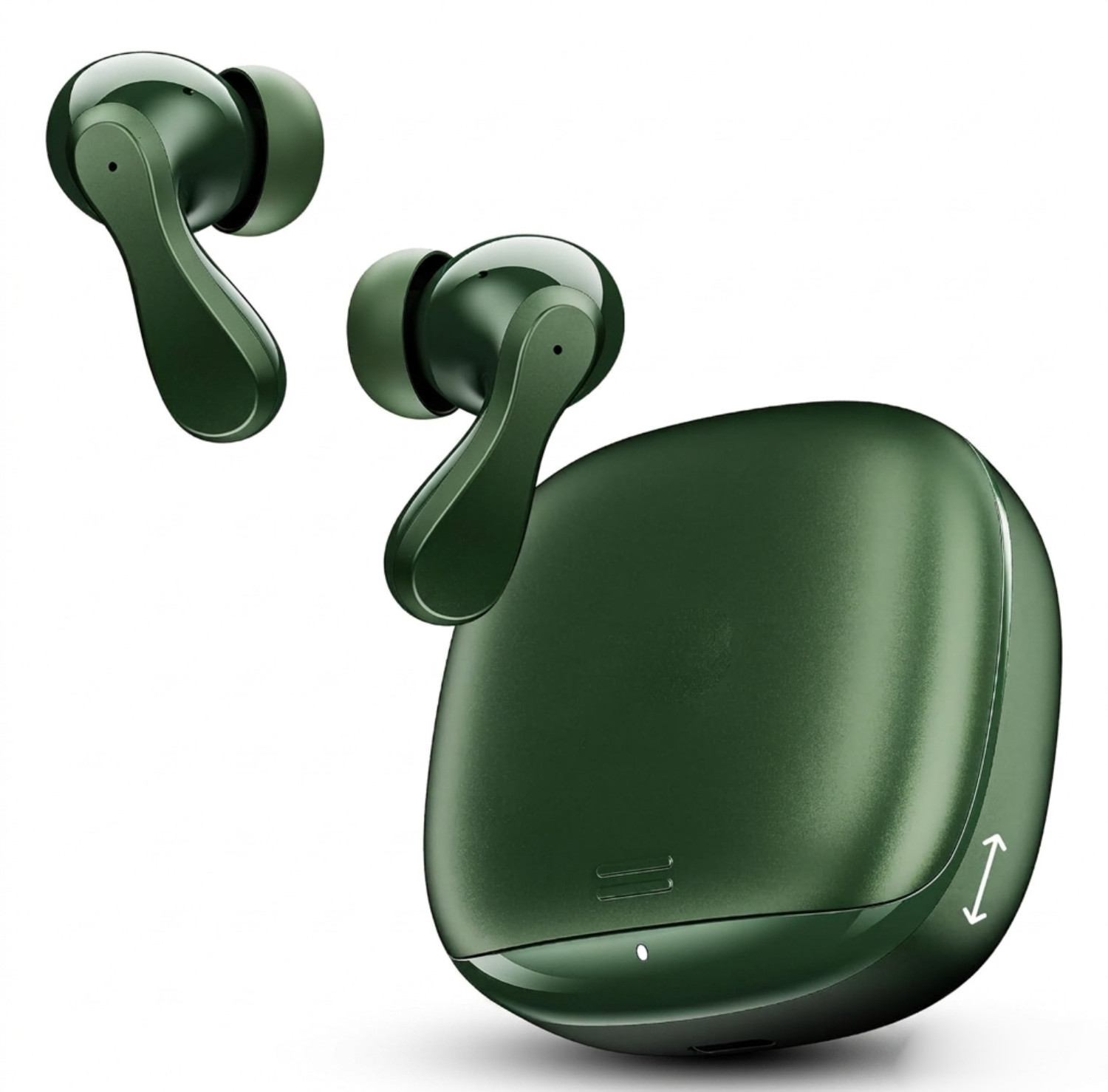 Image of Lynacz Original Compatible for T110 Wireless Earbuds with Deep Bass, HD Sound Bluetooth Headset (Green, True Wireless)