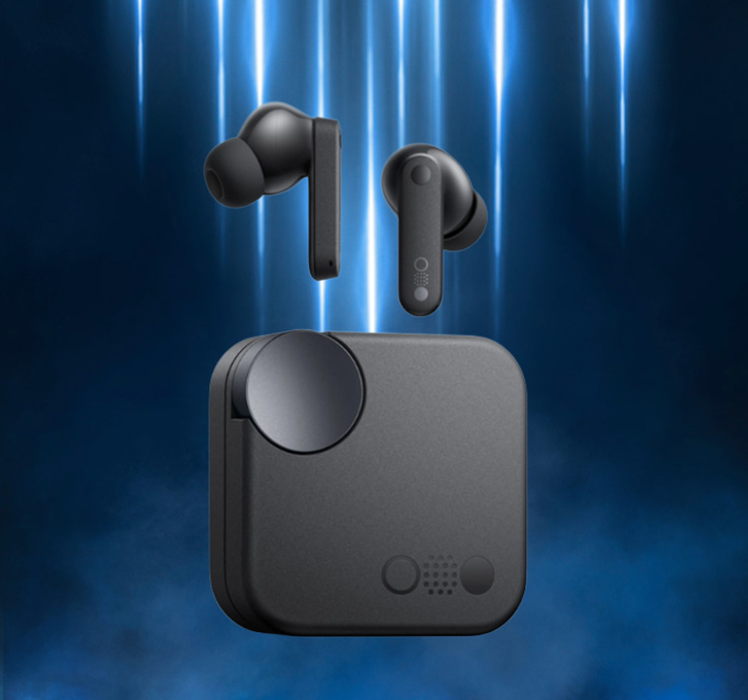 Image of TECHMAZE N o i s e Master Buds, Sound by Bose in-Ear Bluetooth Earbuds, Up to 49dB Q4 Bluetooth Headset (Black, True Wireless)