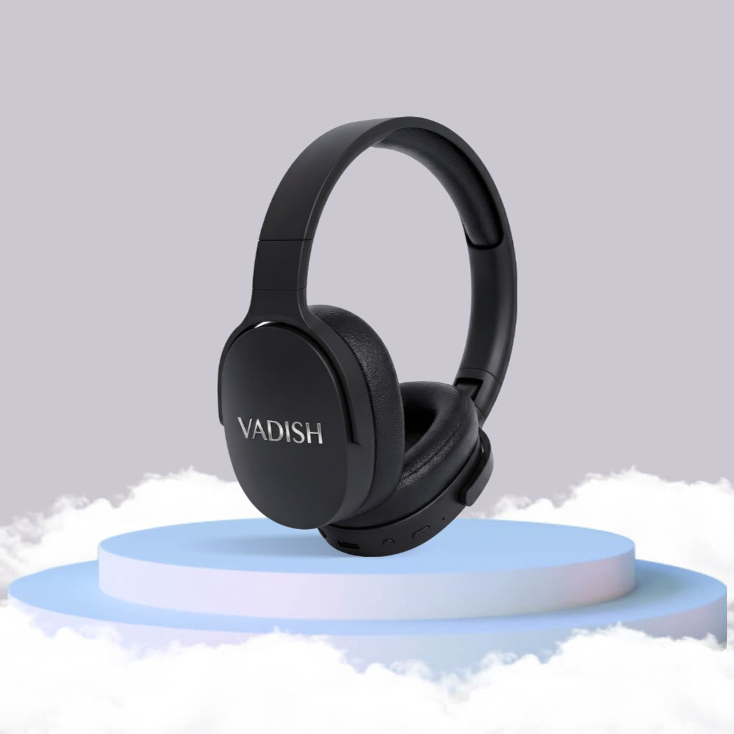 Image of RD Accessories Bass Headphone - CI750 Headphone Bluetooth Headset (Black, On the Ear)