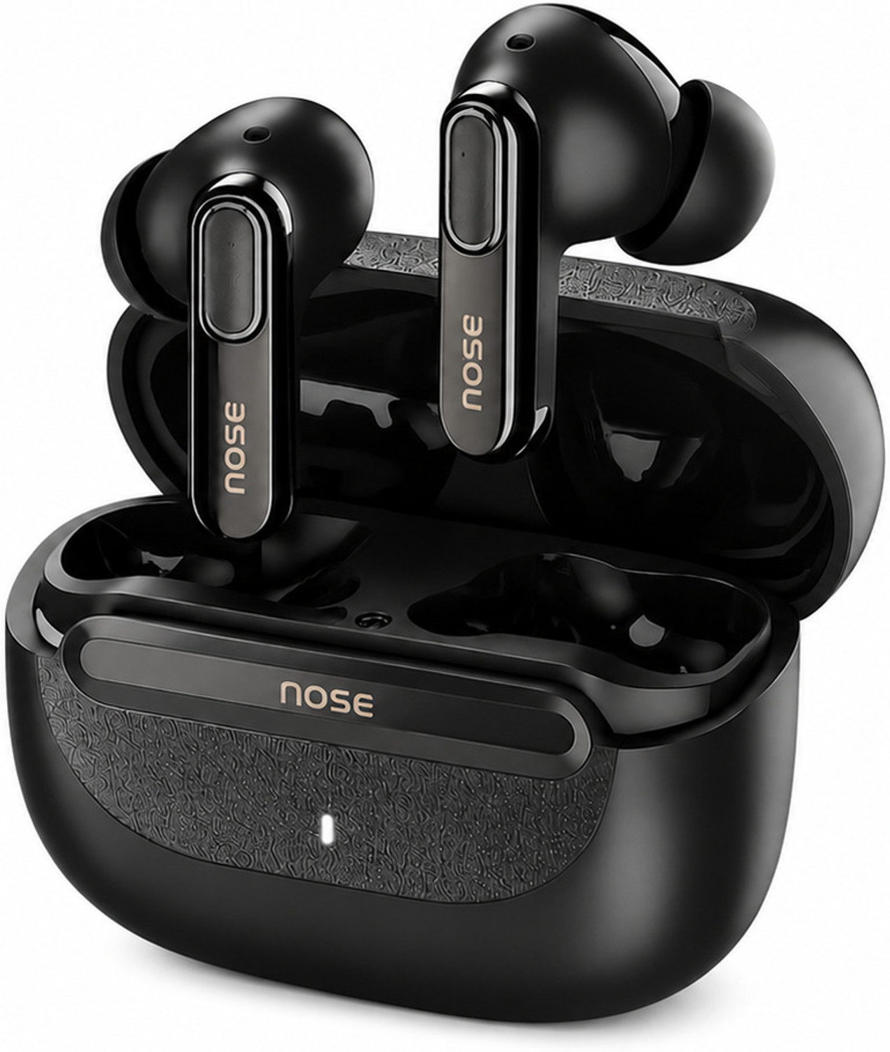 Image of TECHMAZE No i s e MasterBuds 2, Sound by B OSE, 51dB ANC T5 Bluetooth Headset (Black, True Wireless)