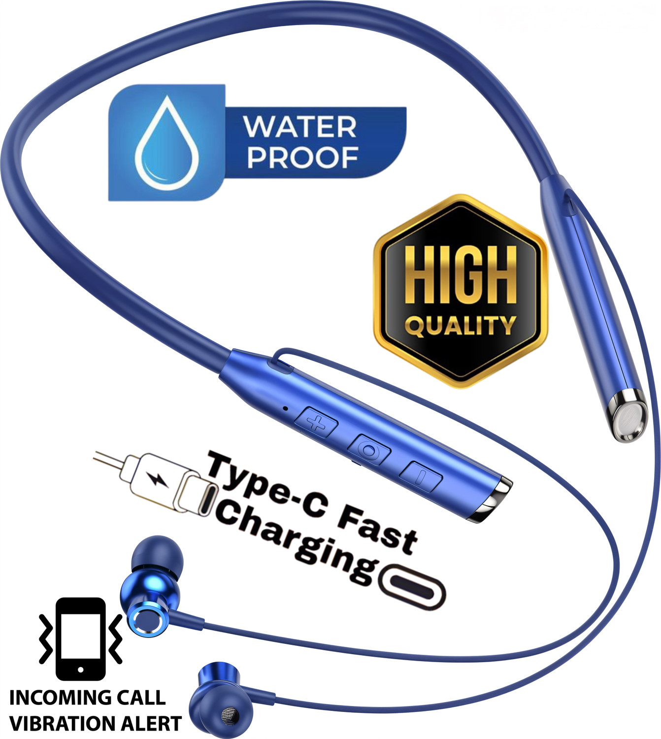 GREE MATT N80 Vibration Alert 48 Hours Playtime Cancellation Waterproof Neckband Q2 Bluetooth Price in India - Buy GREE MATT N80 Vibration Alert 48 Hours Playtime Cancellation Waterproof Neckband Q2 Bluetooth Online - GREE MATT : Flipkart.com