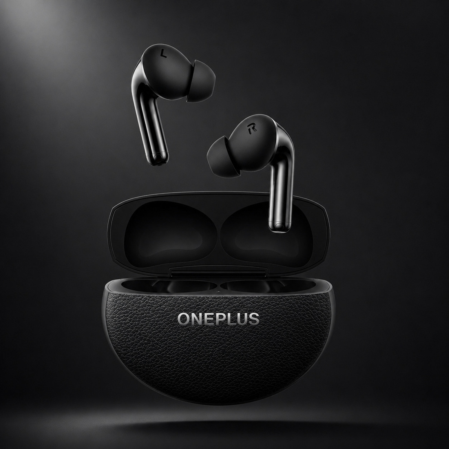 Image of BELCANTO On e P lus N ord B uds 4 Pro TWS Earbuds with Upto 55dB Real-time ANC H11 Bluetooth Headset (Black, True Wireless)
