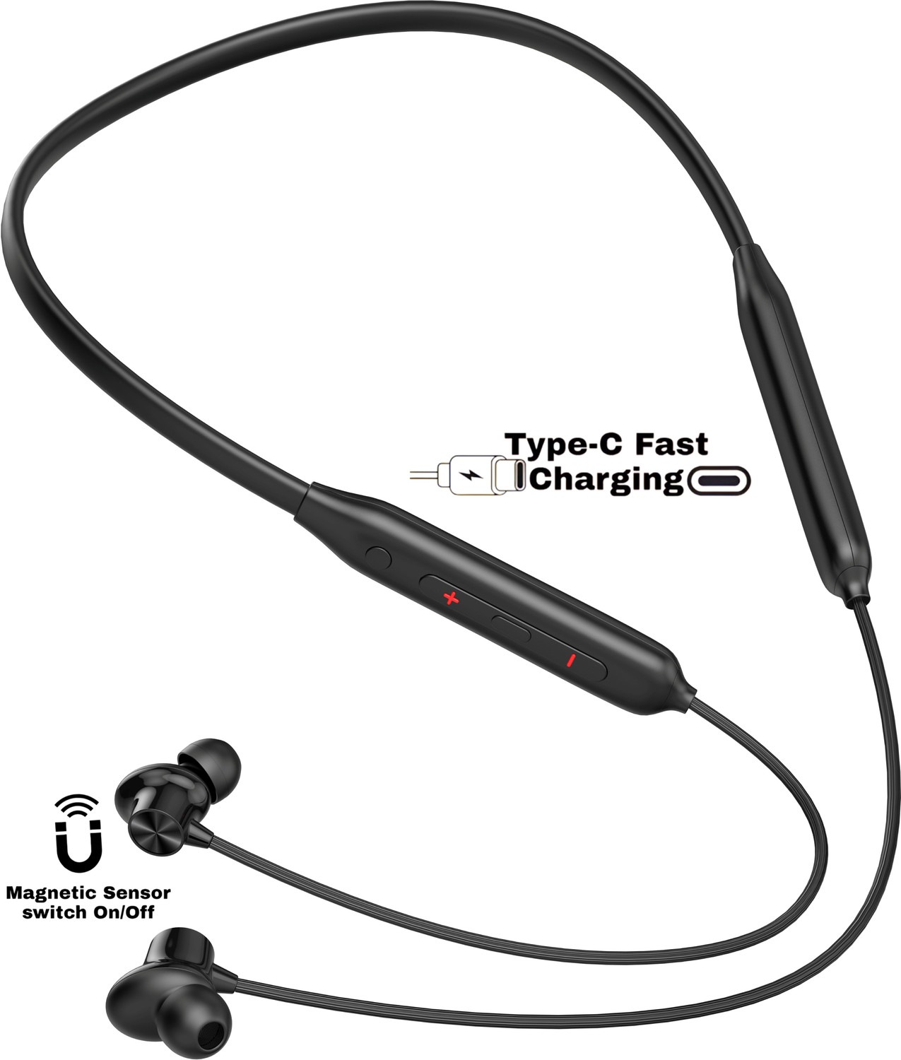 Image of itel Roar 60 Bluetooth Headset (Dark Blue, In the Ear)