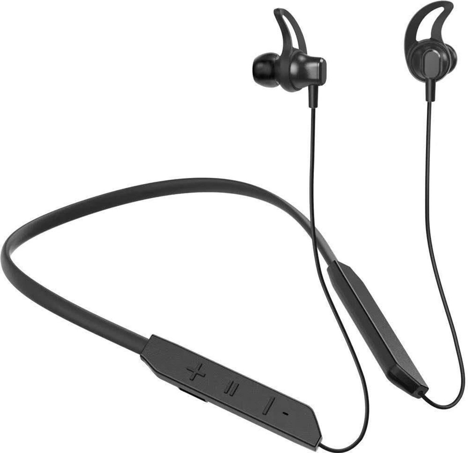 Image of Lynacz Original Buds 2R Wireless Earbuds (Black) | Deep Bass, ENC Mic Bluetooth Headset (38H Playtime, Type-C Fast Charging-(AS-559), In the Ear)