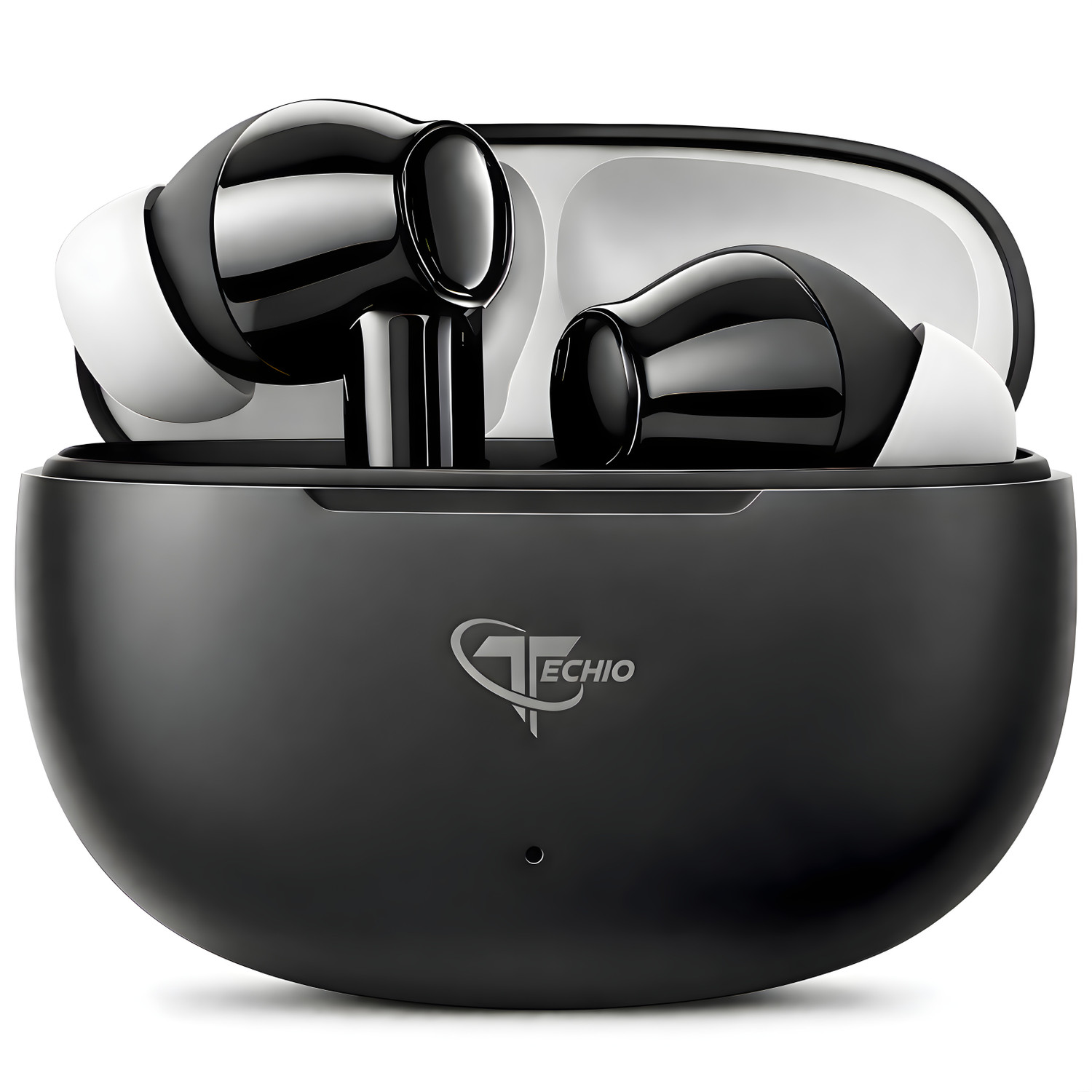 Image of snowbudy FULL PlayTime Mic Earbands Bluetooth Headphones Earphones-8 Bluetooth Gaming Headset (Black, True Wireless)