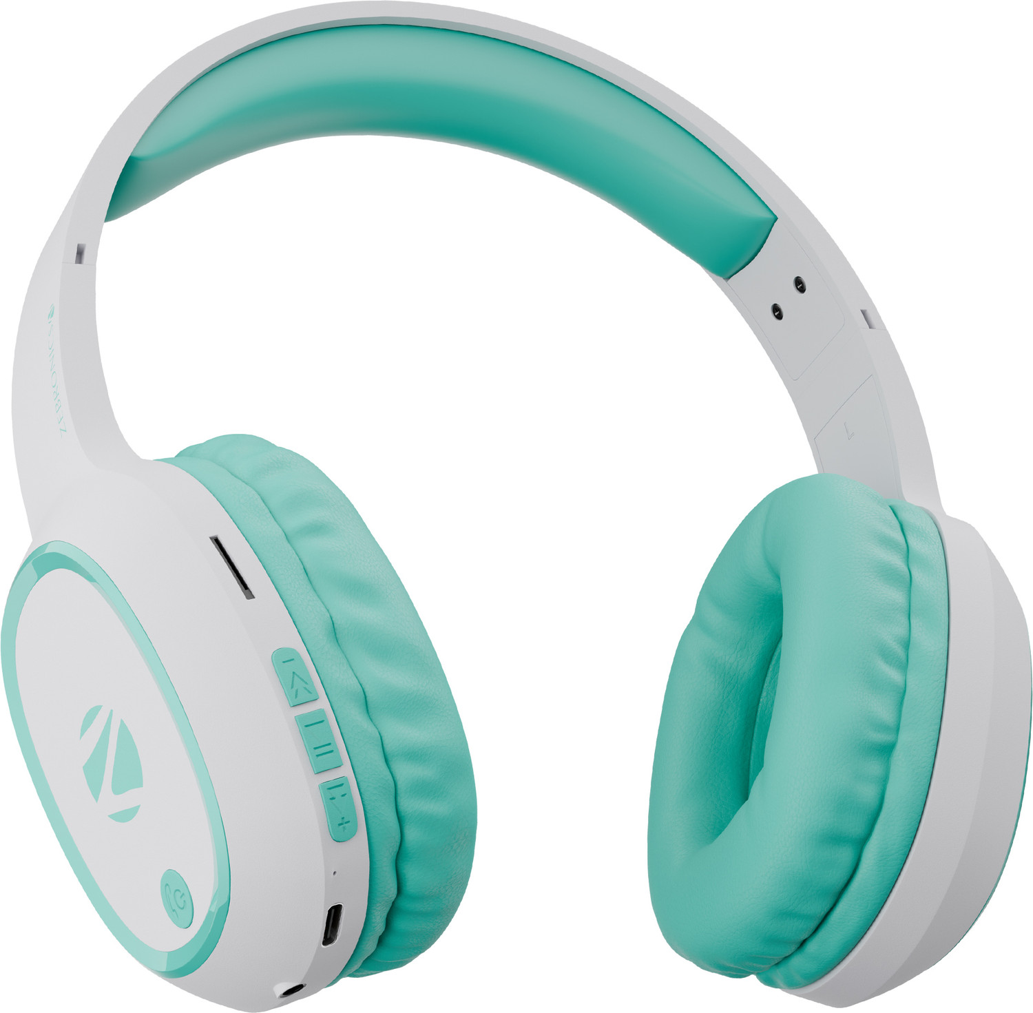 ZEBRONICS Zeb-Thunder Bluetooth Headset (Sea Green, On Ear) - Image 1
