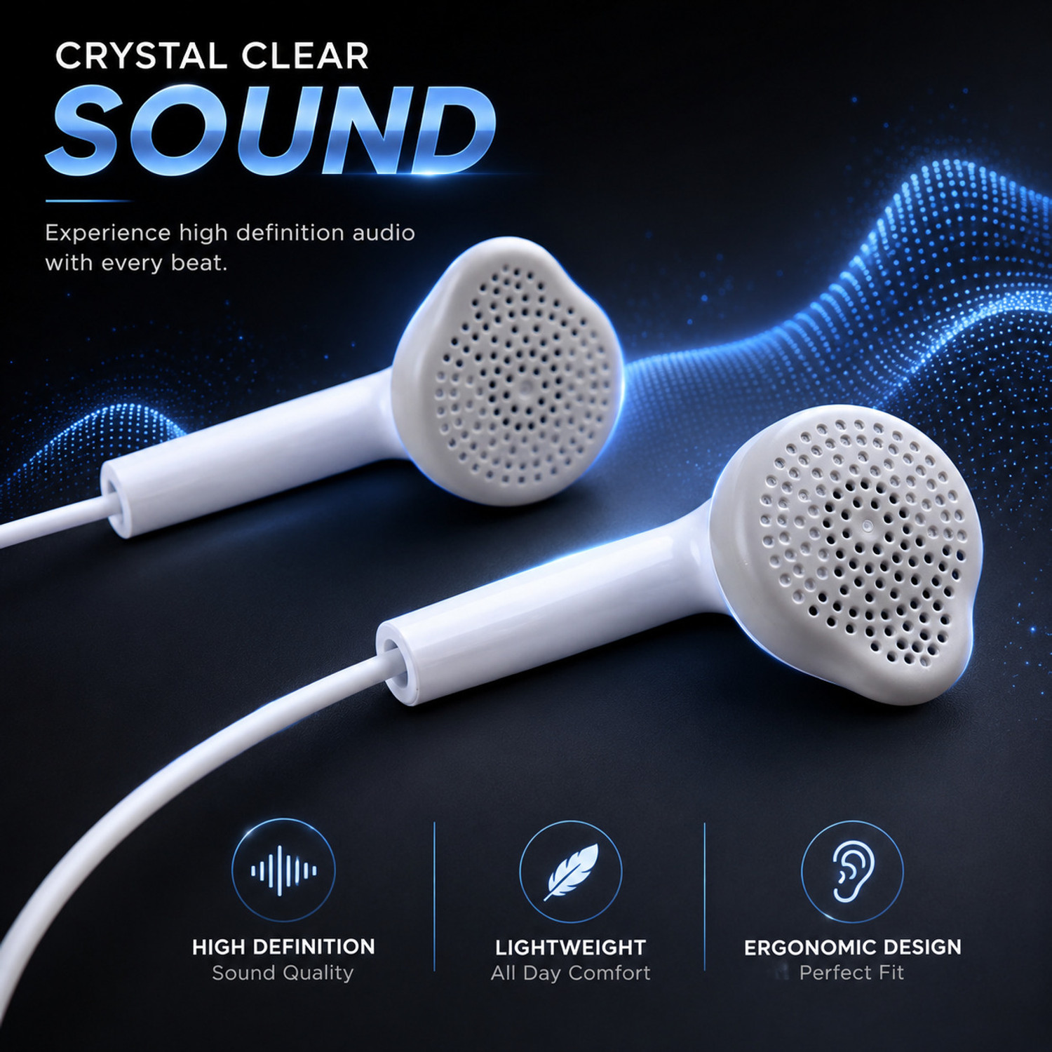 Image of Deeravia Type-C Earphone|ENC Mic| Premium Earphone| Magnetized Buds pro Phantom UBXP Wired Headset (Grey, In the Ear)