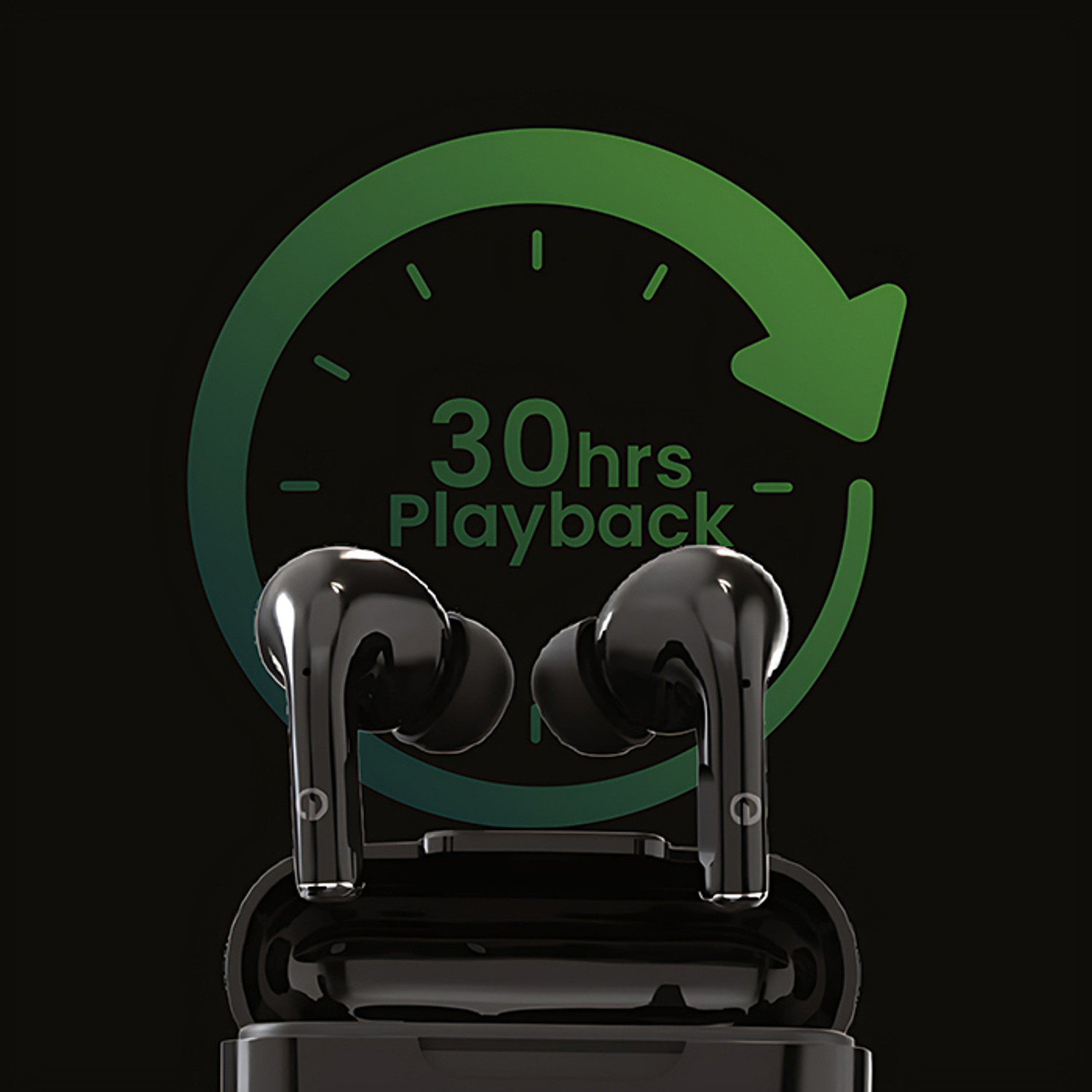 Image of ENDEFO Enbuds14 Bluetooth Headset (Black, True Wireless)