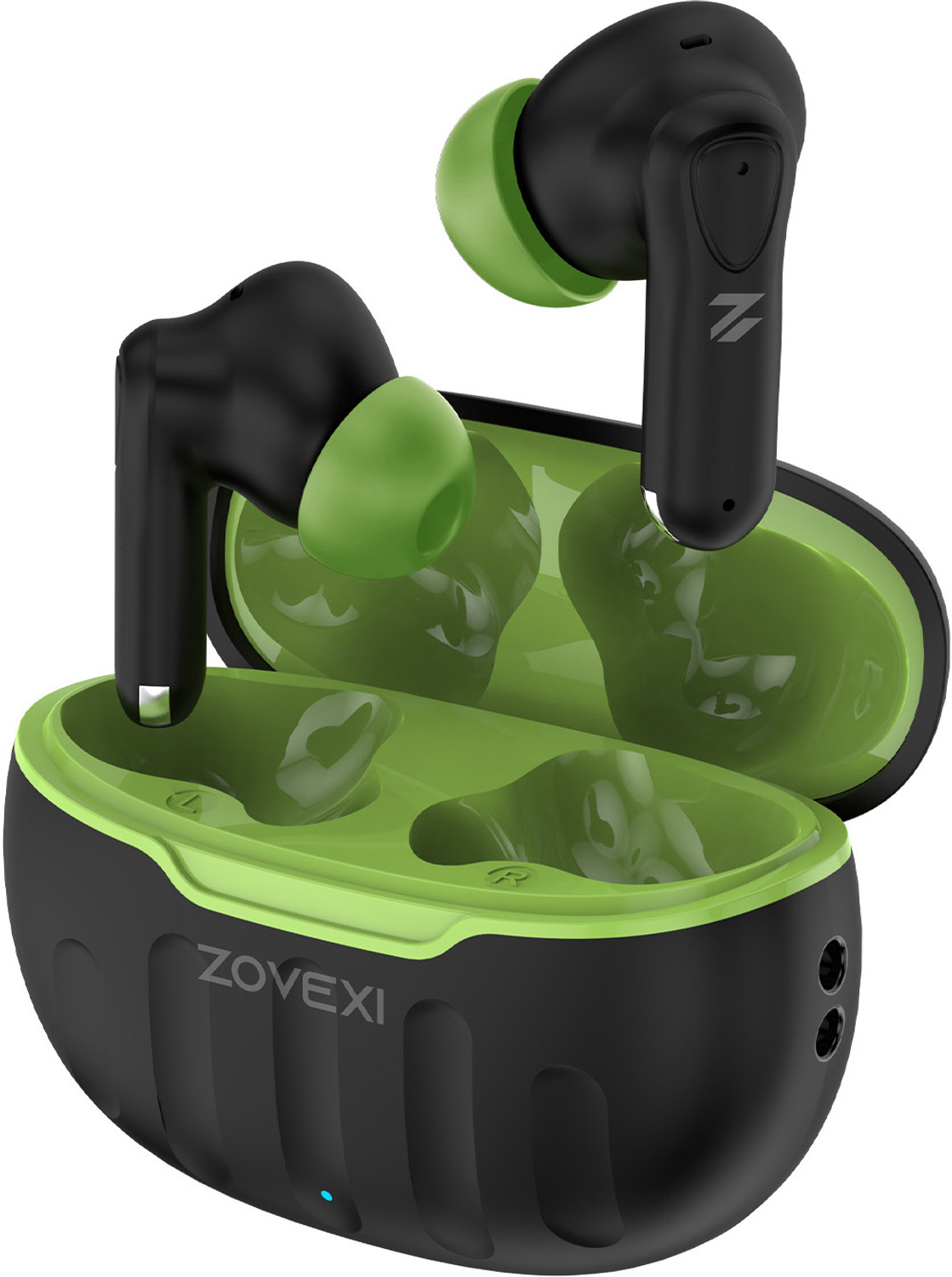 Image of THANVIKA TECH Buds 2r Bluetooth 5.3 Wireless Earbuds (Deep Grey) Bluetooth Headset (Deep Grey, True Wireless)