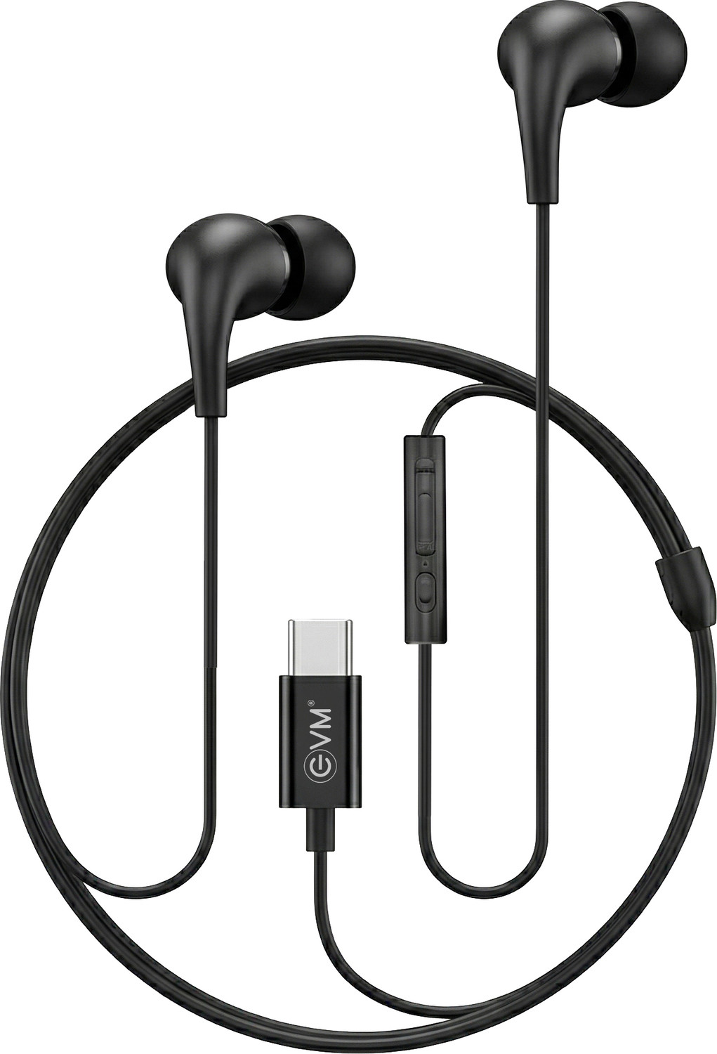 Image of ORAIMO CONCH 2C DEEP BASS TYPE -C EARPHONE Wired Headset (Black, In the Ear)