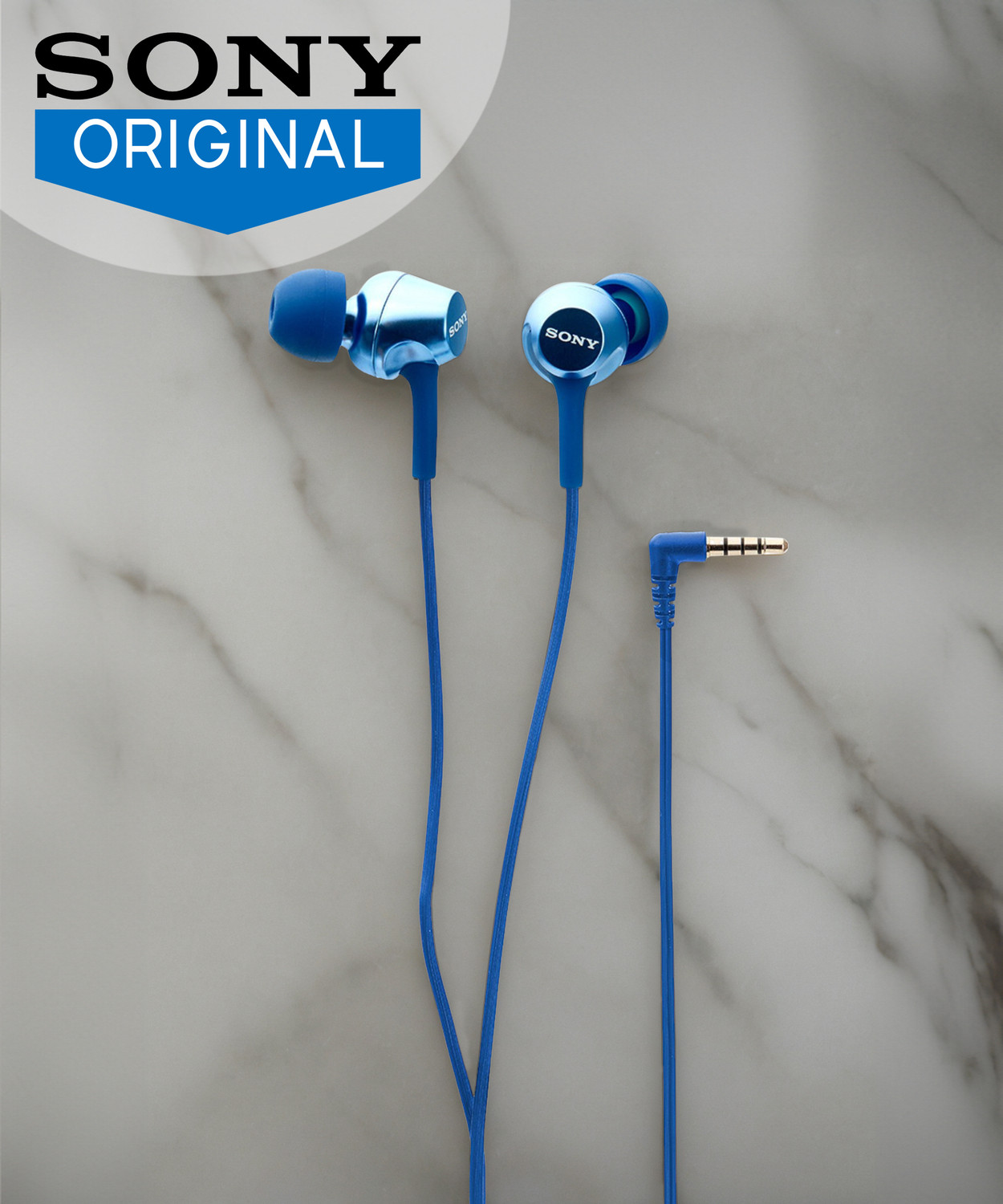 Sony EX255AP Wired Headset Blue - Image 1