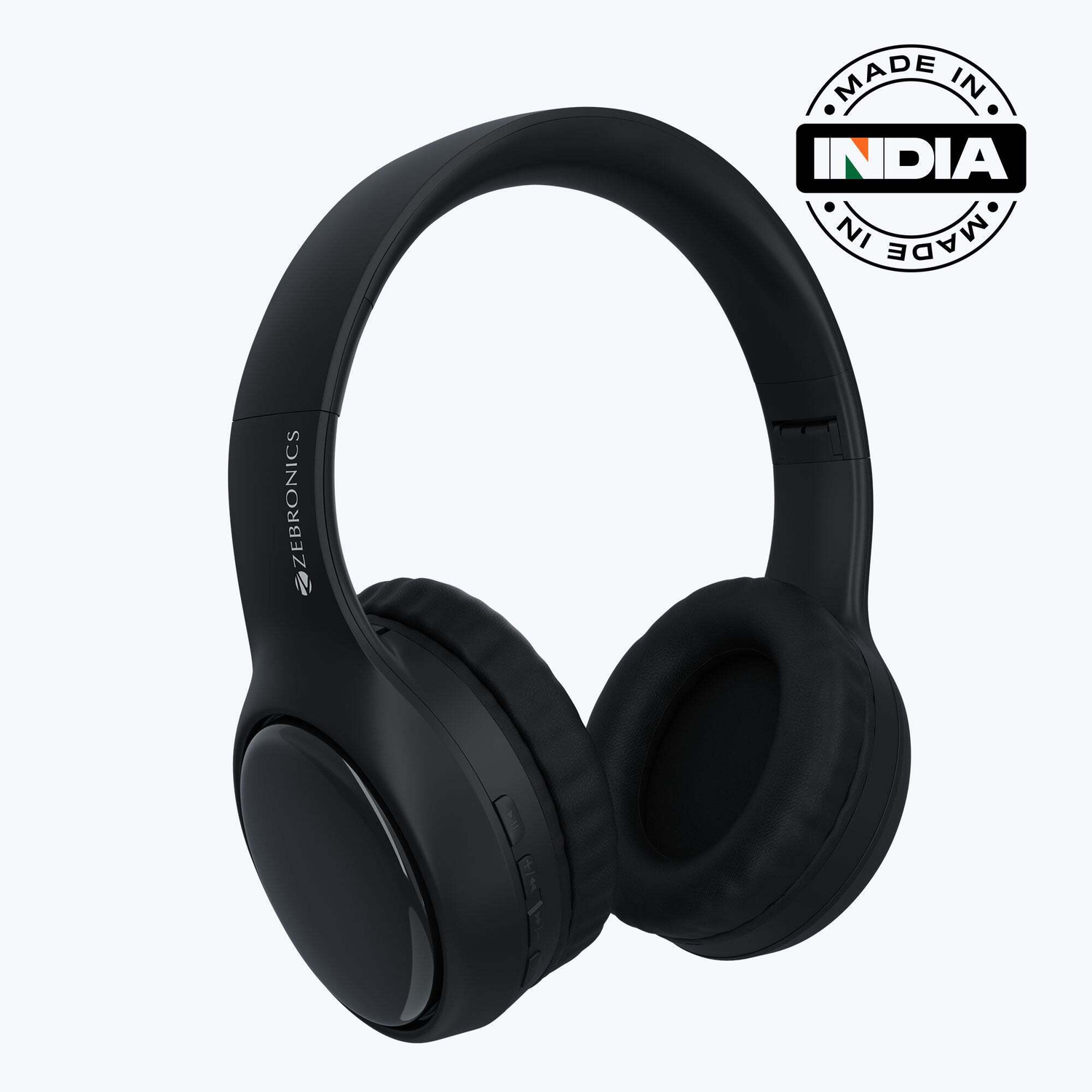 Image of ZEBRONICS ZEB-Paradise Plus Bluetooth & Wired Headset (Black, True Wireless)
