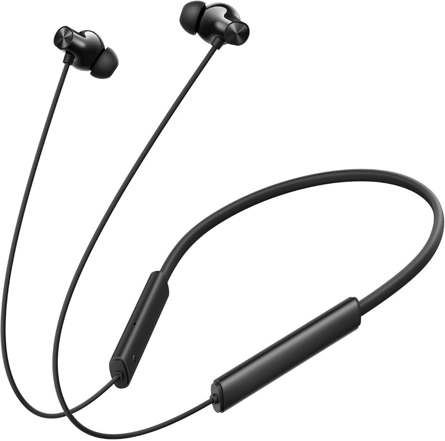 Image of AYNEXS ORIGINAL for Realme Buds 2 Neo Wired Earphones with Mic, 11.2mm Bass Driver, Tangle-Free Wired Headset (Black, In the Ear)