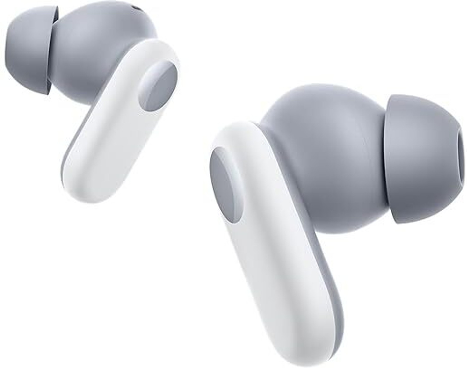 Image of Qexle OnePlus Nord Buds 2r True Wireless in Ear Earbuds with Dual Mic & AI Crystal(M) Bluetooth Gaming Headset (White, True Wireless)