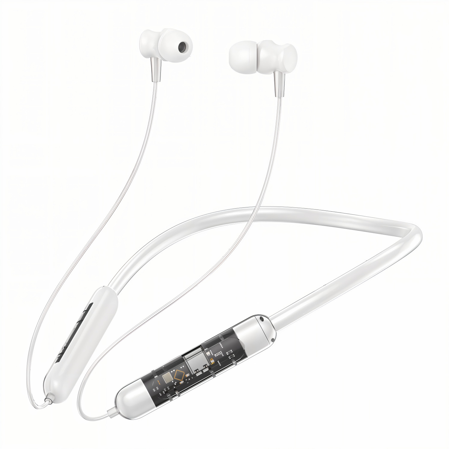 GEMFLY N70 Fast Charging Transparent Desine Battery Life 48hr wireless neckband N4 Bluetooth Price in India - Buy GEMFLY N70 Fast Charging Transparent Desine Battery Life 48hr wireless neckband N4 Bluetooth Online - GEMFLY : Flipkart.com