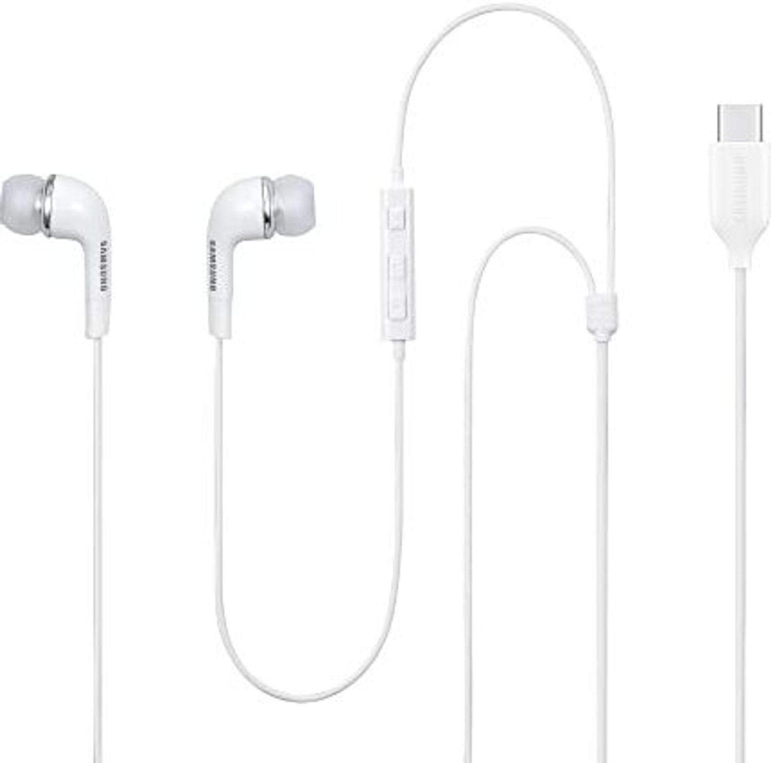 Image of Samsung ic050 Wired Headset (White, On the Ear)
