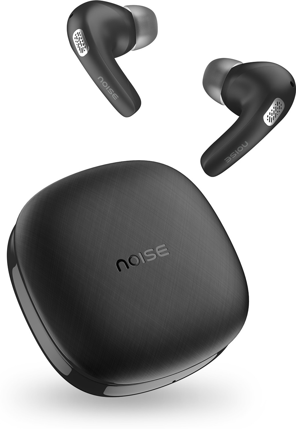 Image of Lynacz Original Compatible for Realme Buds T200x TWS Earbuds with Deep Bass 12.4mm Drivers, 25dB Bluetooth Headset (Active Noise Cancellation, Quad Mic, 45ms Latency - (Black), In the Ear)