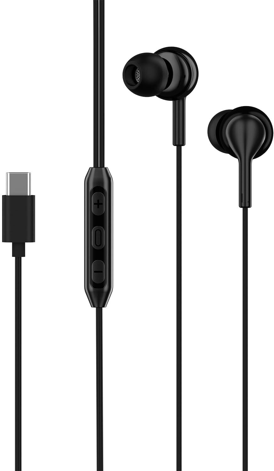 Image of Lynacz Original Redmi Wired High Definition in-Ear Earphones with in-Built HD Mic Wired Headset (10 mm Driver, Metal Sound Chamber for Dynamic Bass (Black), In the Ear)