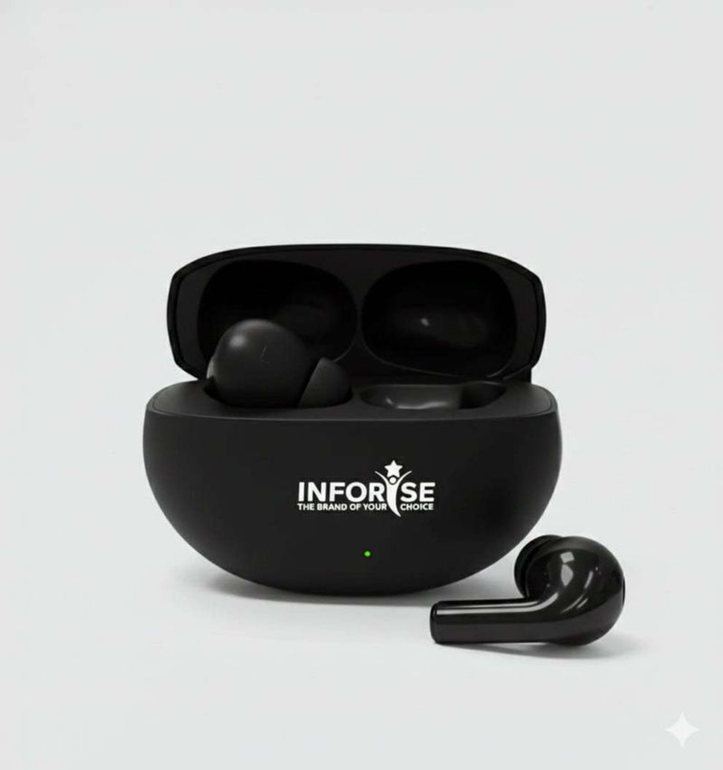 Image of INFORISE new C M F474 | Storm Max 40Hr Music Time HD TWS Earbuds| Airdopes HIPHOP Earbuds Bluetooth Headset (Yellow, True Wireless)