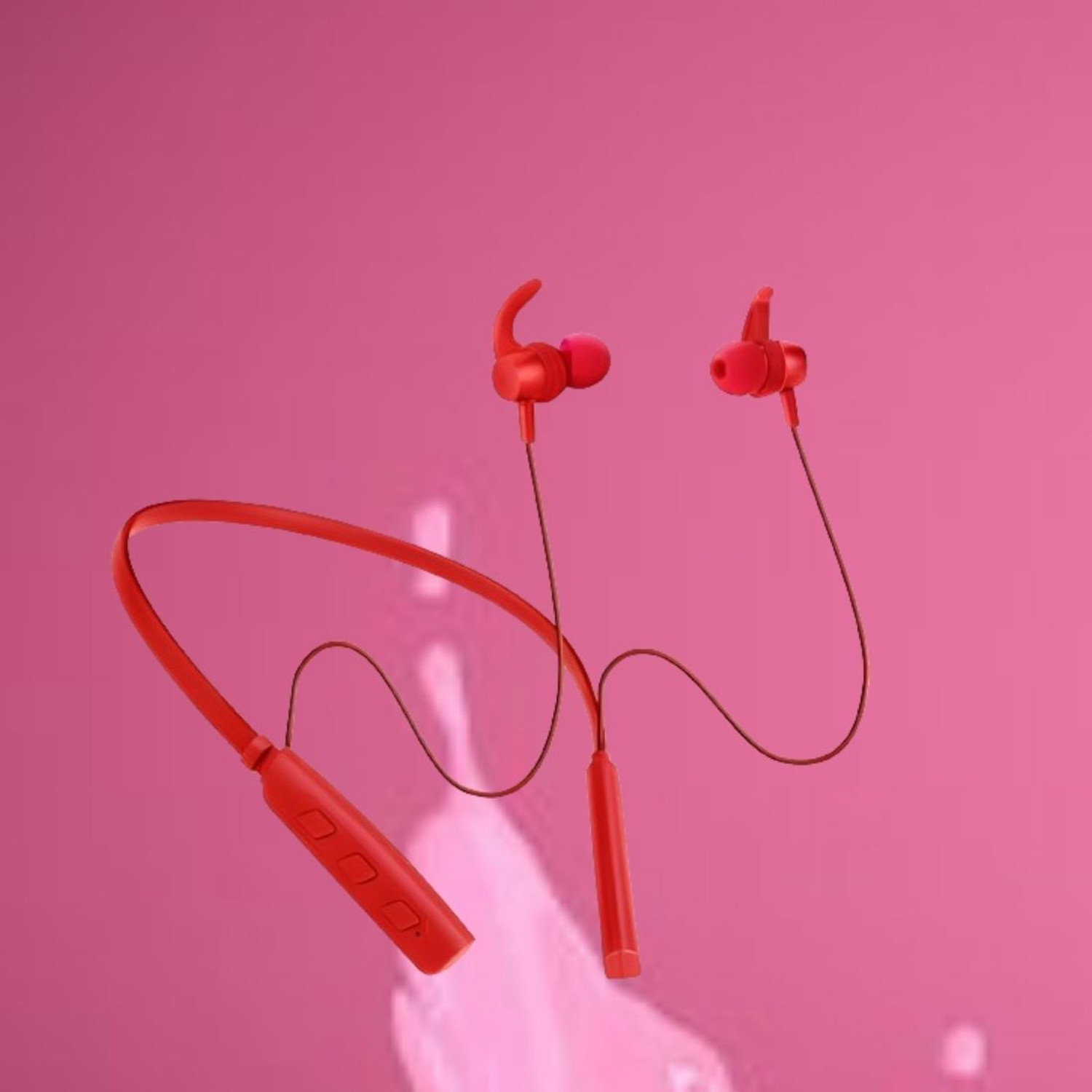 Image of Lynacz Original Air 7 Pro with Ai Live Translation,11mm+6mm Dual-dac Driver,48 Bluetooth Headset (Red, True Wireless)