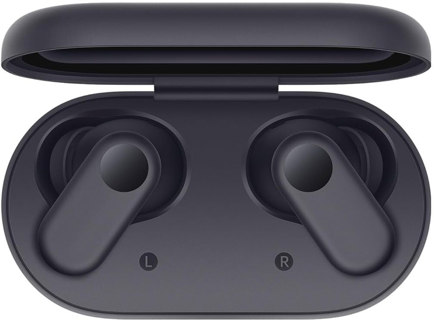 Image of GHEREL Oneplus 2r Wireless Buds Bluetooth Headset (Deep Grey, In the Ear)
