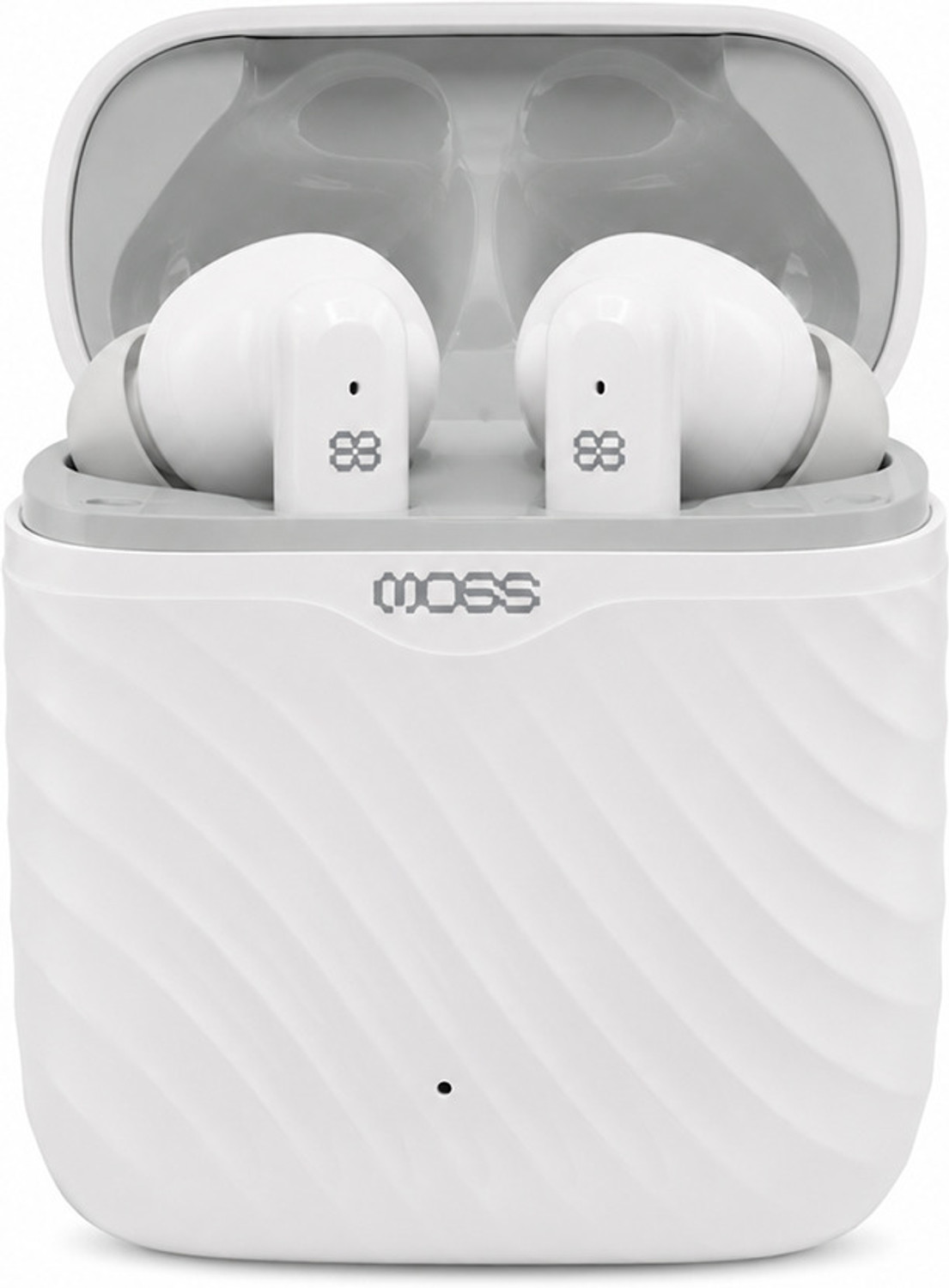 Image of ALINMSA Earbuds | Headphone Abc150 Bluetooth without Mic Headset (White, In the Ear)