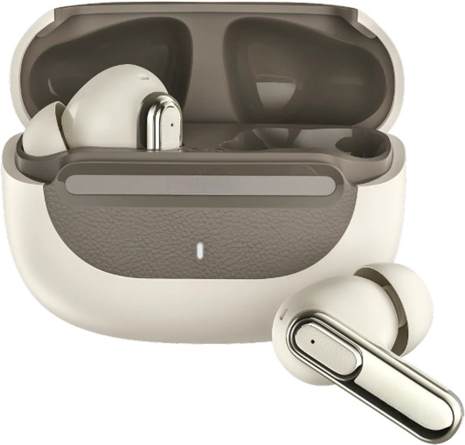 Image of Shincart N o ise Buds UNO, 40Hrs Playtime, Quad Mic with ENC, Bluetooth Headset Z81 Bluetooth Headset (Gold, True Wireless)