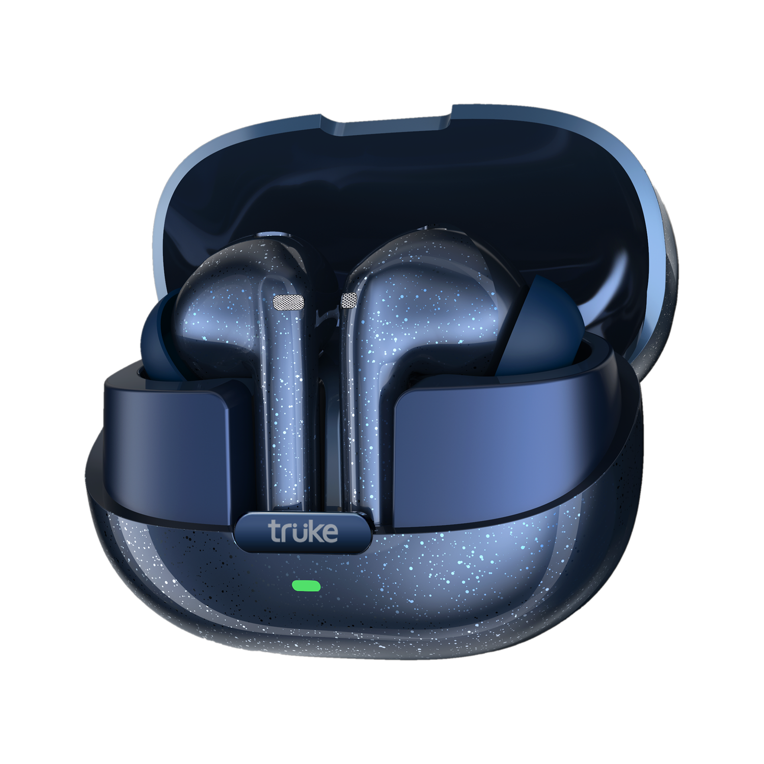Image of Vaku Luxos BOOMX TWS Bluetooth V5.4 Earbuds 60H Playtime Deep Bass Touch Controls Bluetooth Headset (Green, True Wireless)